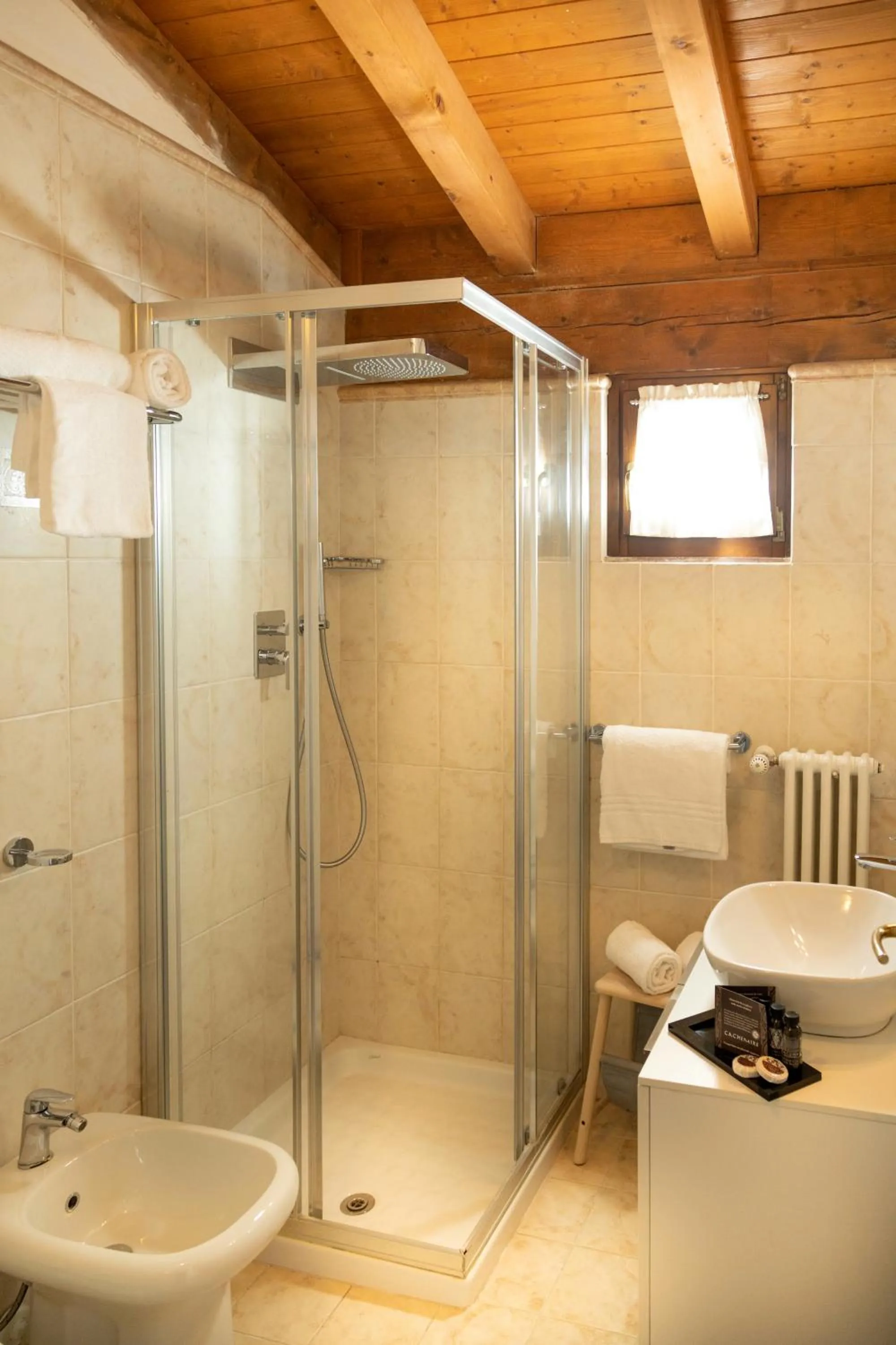 Bathroom in Hotel Residence Panorama La Forca, GTSGroup