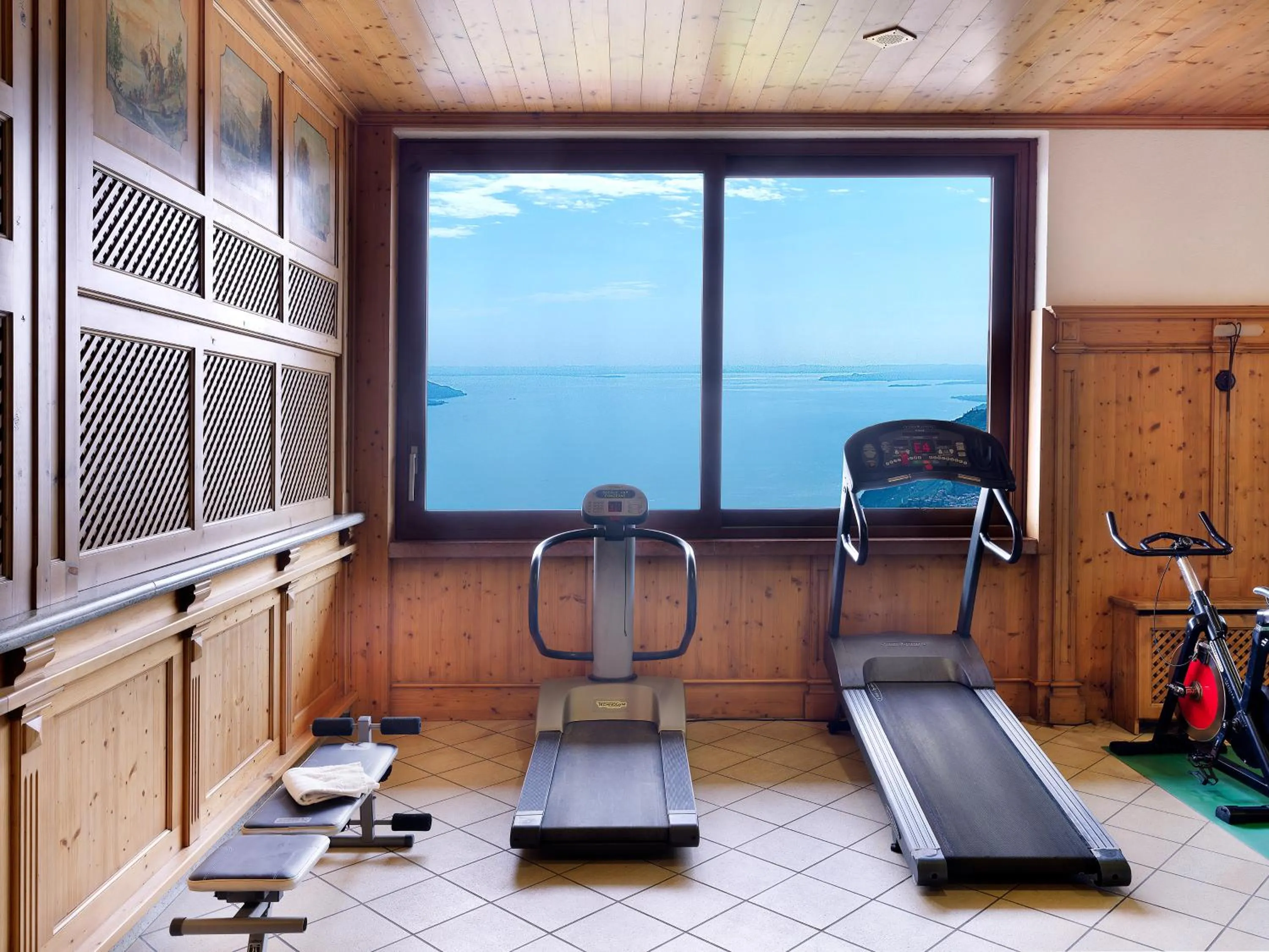 Fitness centre/facilities in Hotel Residence Panorama La Forca, GTSGroup