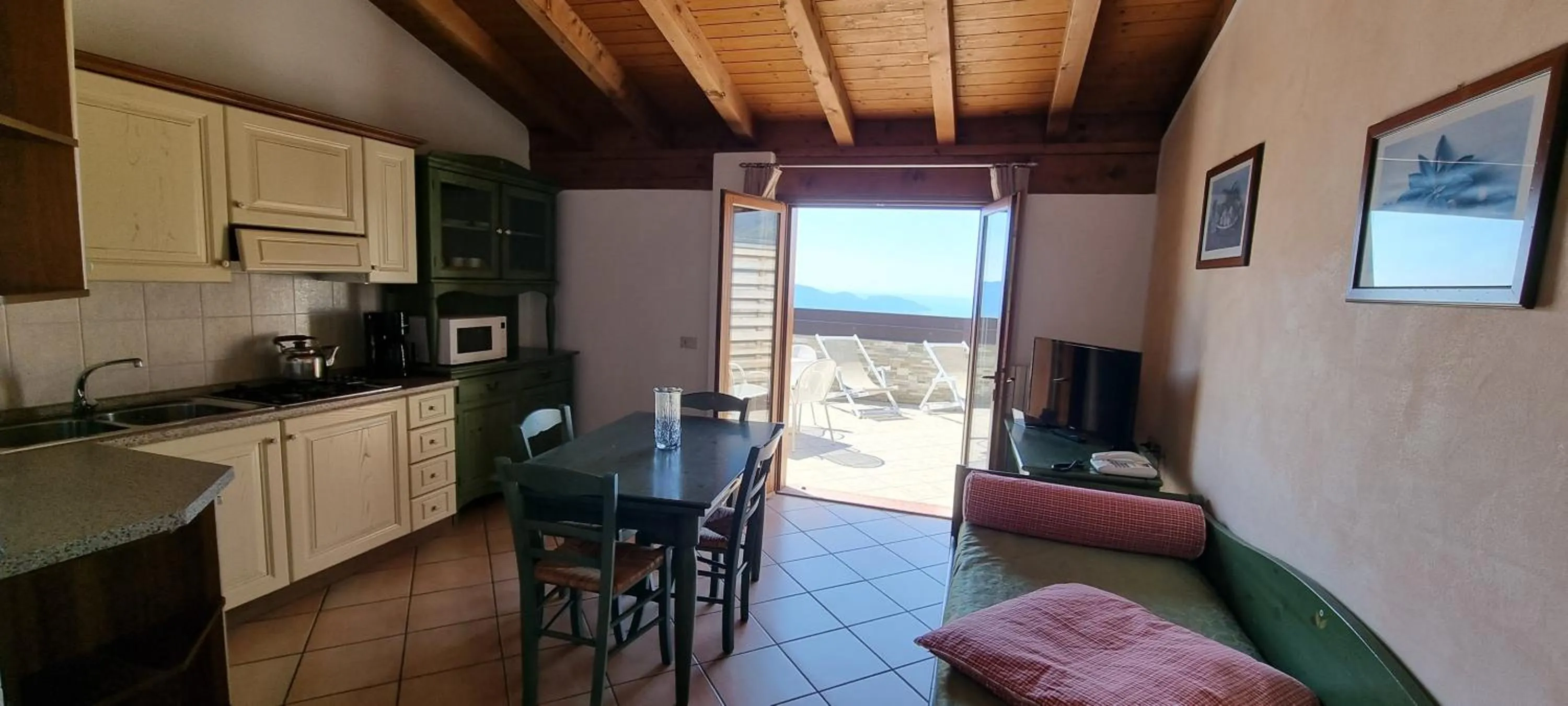 Seating area in Hotel Residence Panorama La Forca, GTSGroup