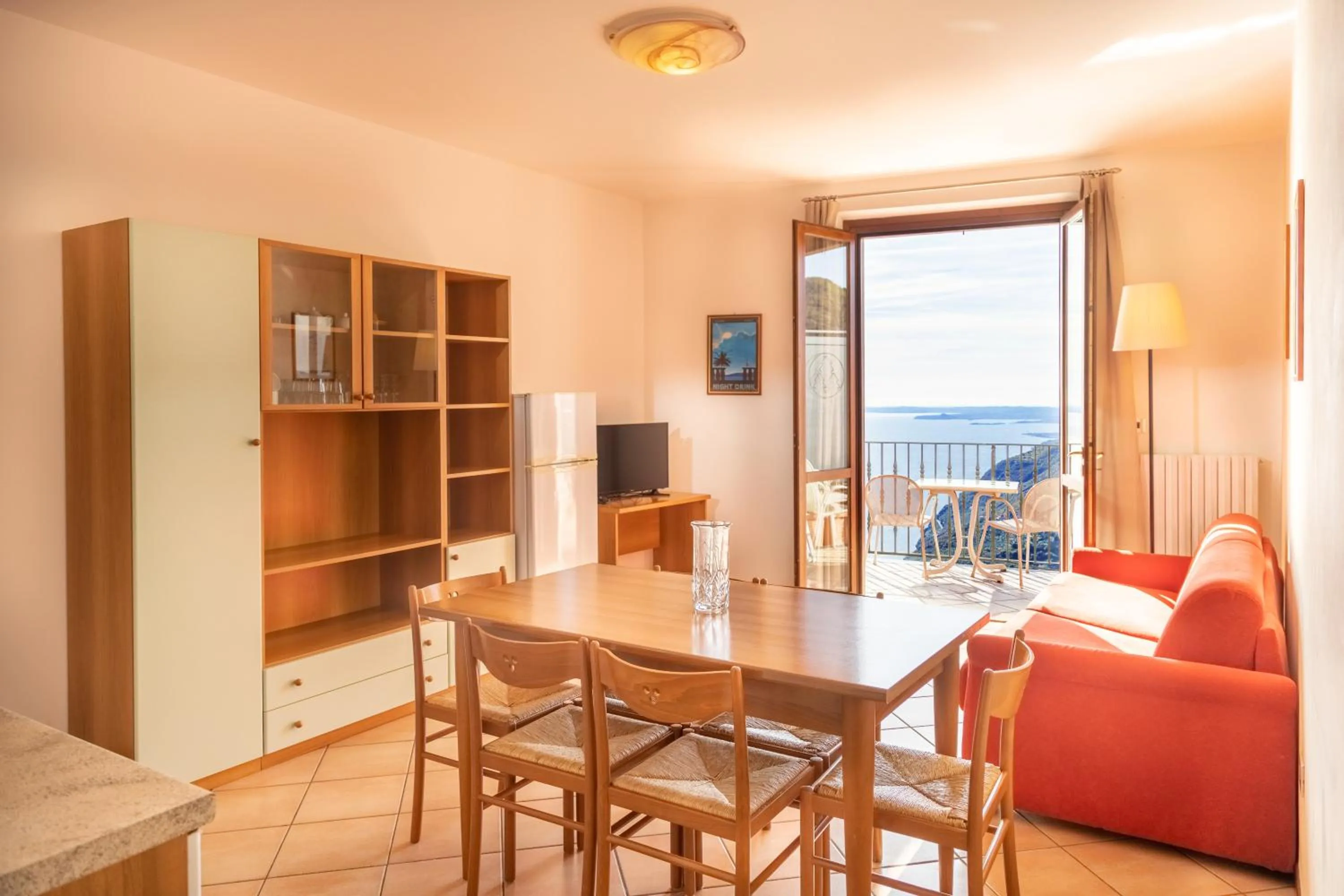 Communal lounge/ TV room in Hotel Residence Panorama La Forca, GTSGroup