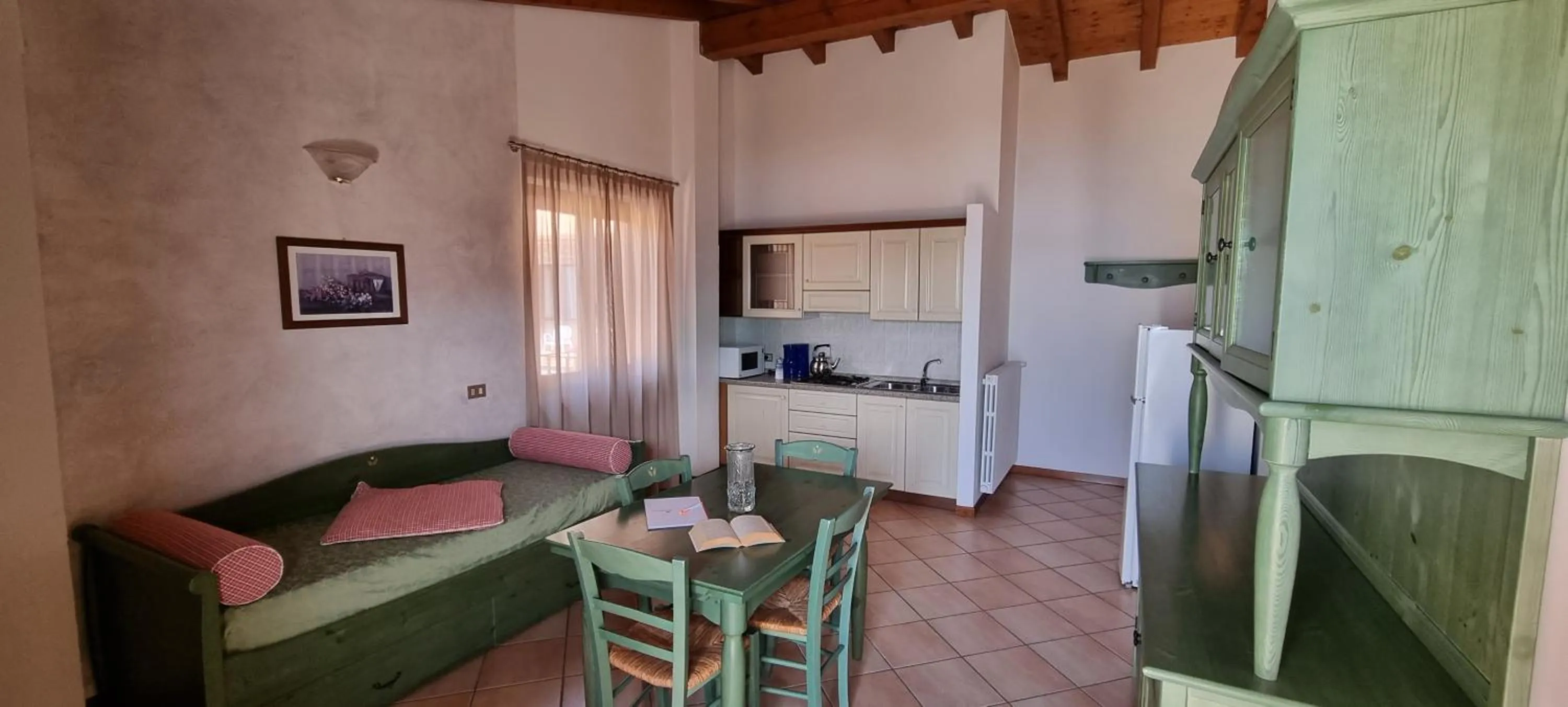 Kitchen or kitchenette in Hotel Residence Panorama La Forca, GTSGroup