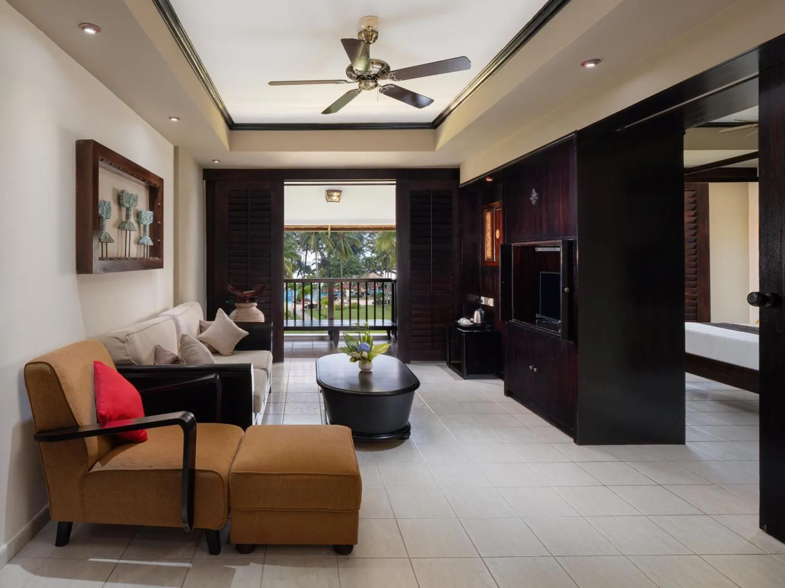 Living room in Nirwana Resort Hotel