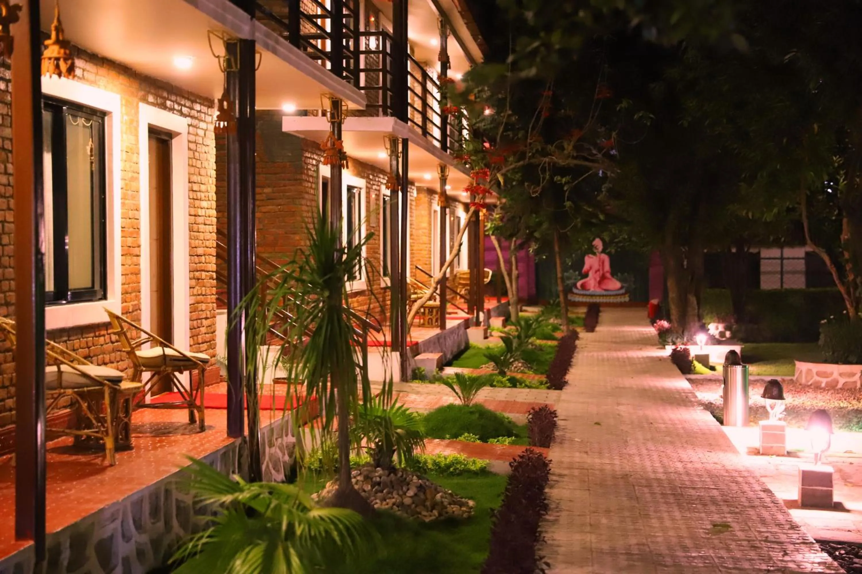 Garden in Nepal Cottage Resort