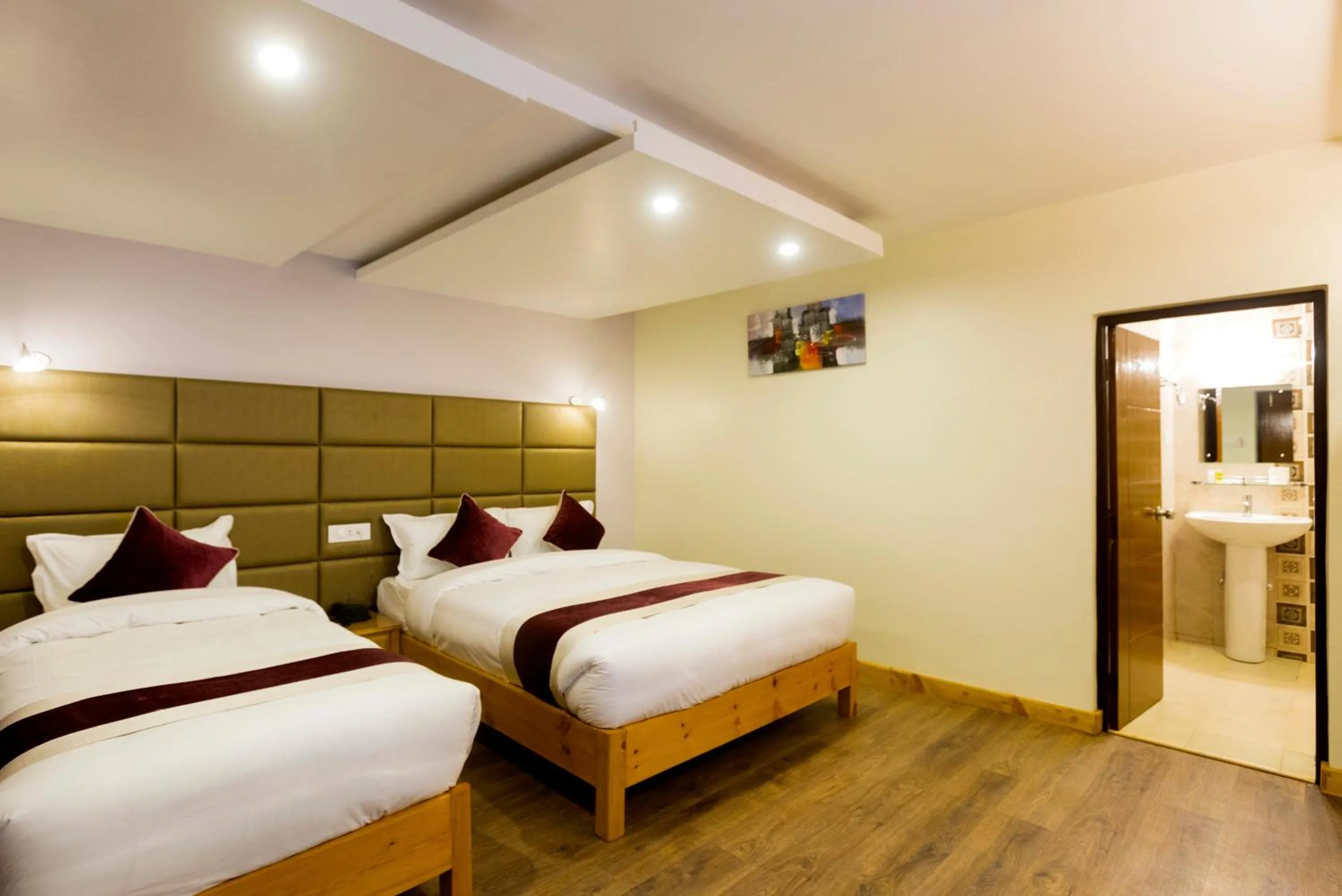 Bedroom, Bed in Nepal Cottage Resort