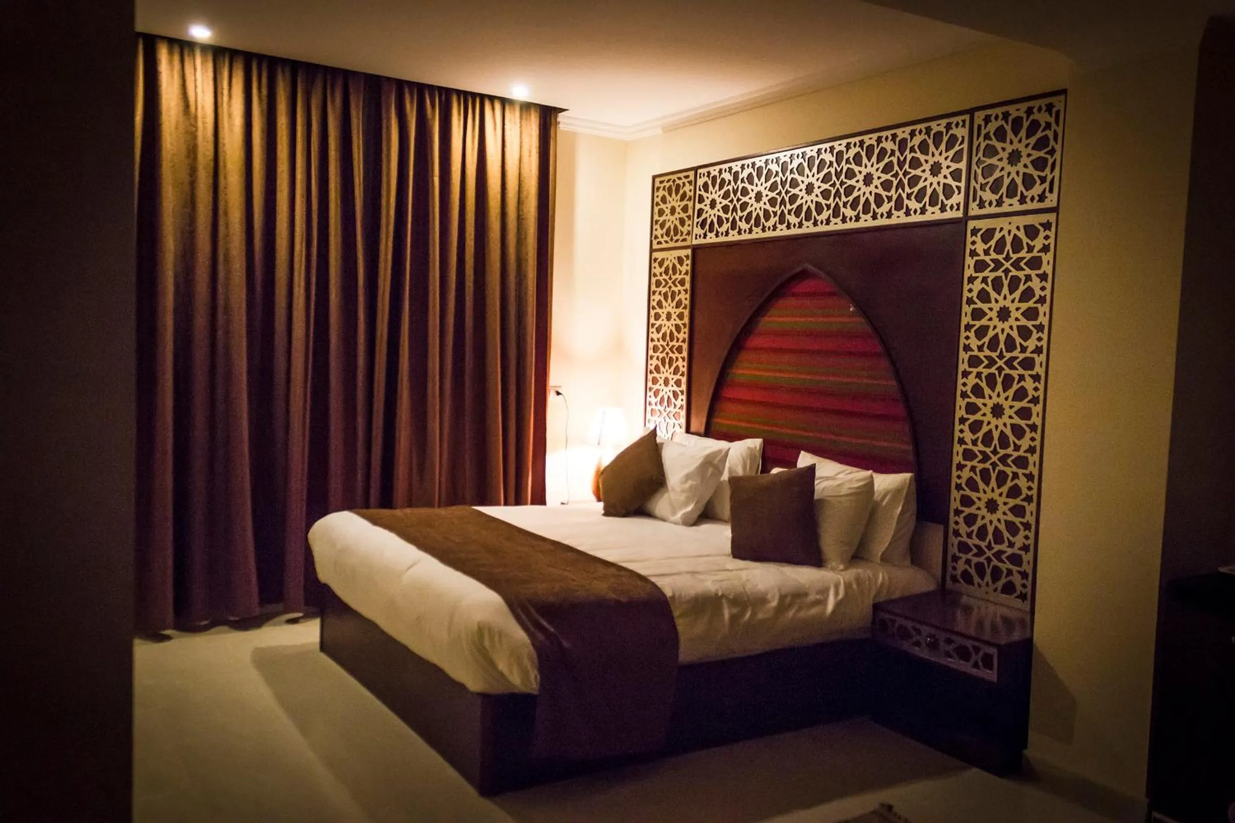 Bed in Pyramids Valley Boutique Hotel
