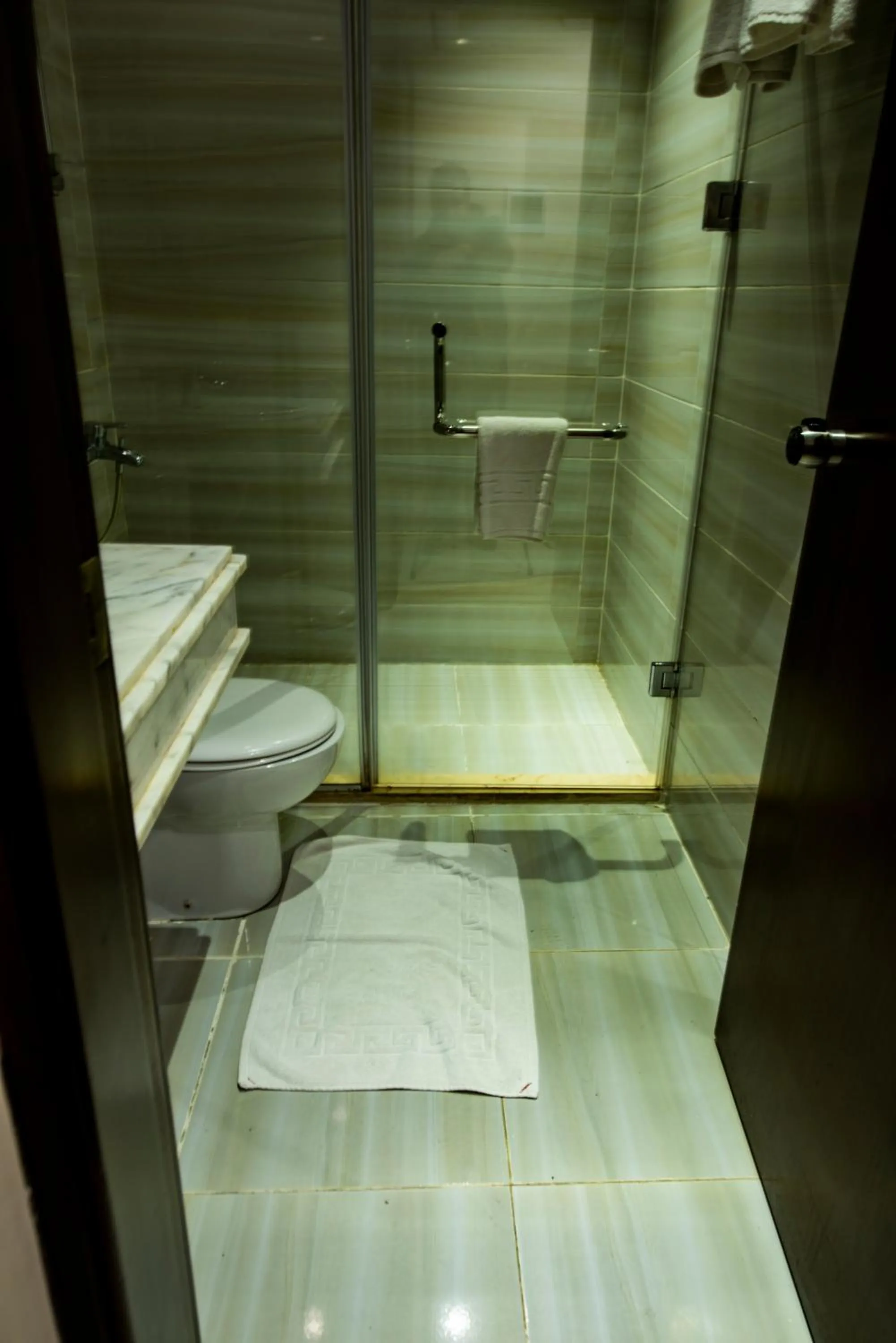 Shower in Pyramids Valley Boutique Hotel