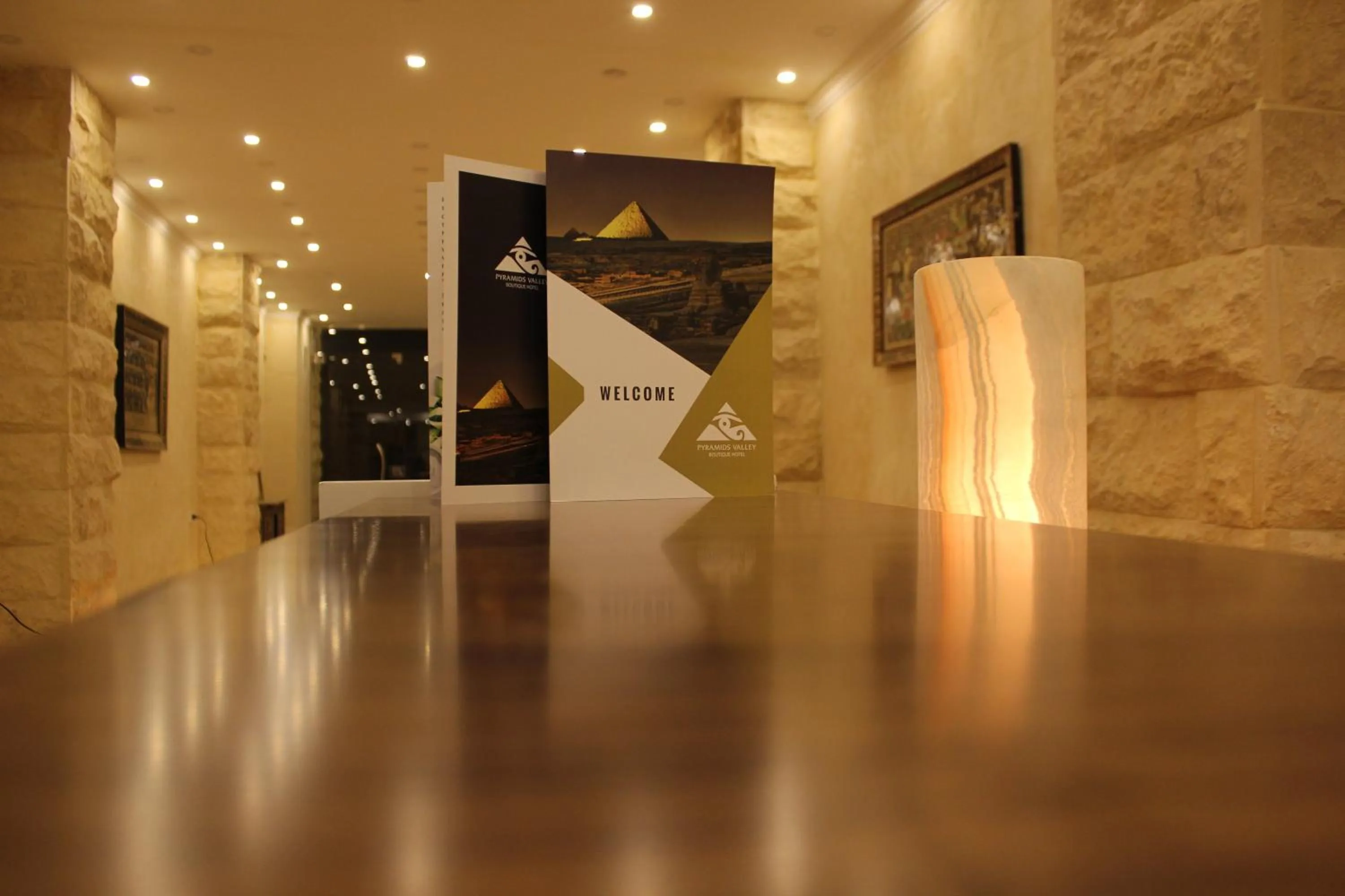 Lobby or reception in Pyramids Valley Boutique Hotel