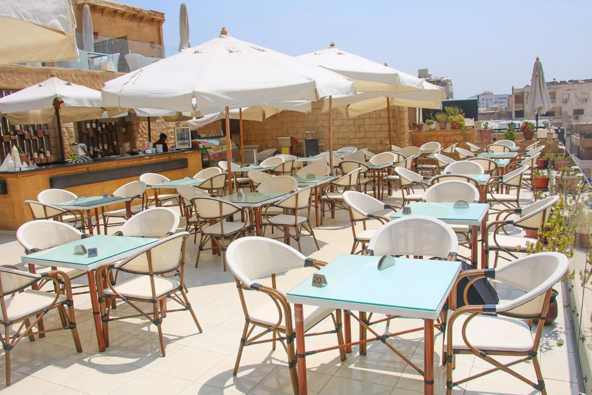 Restaurant/places to eat in Pyramids Valley Boutique Hotel