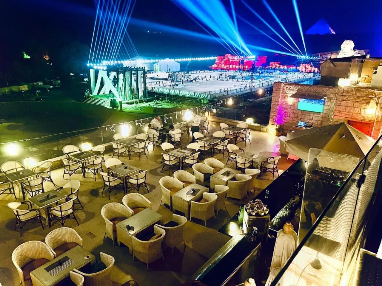 Restaurant/places to eat in Pyramids Valley Boutique Hotel