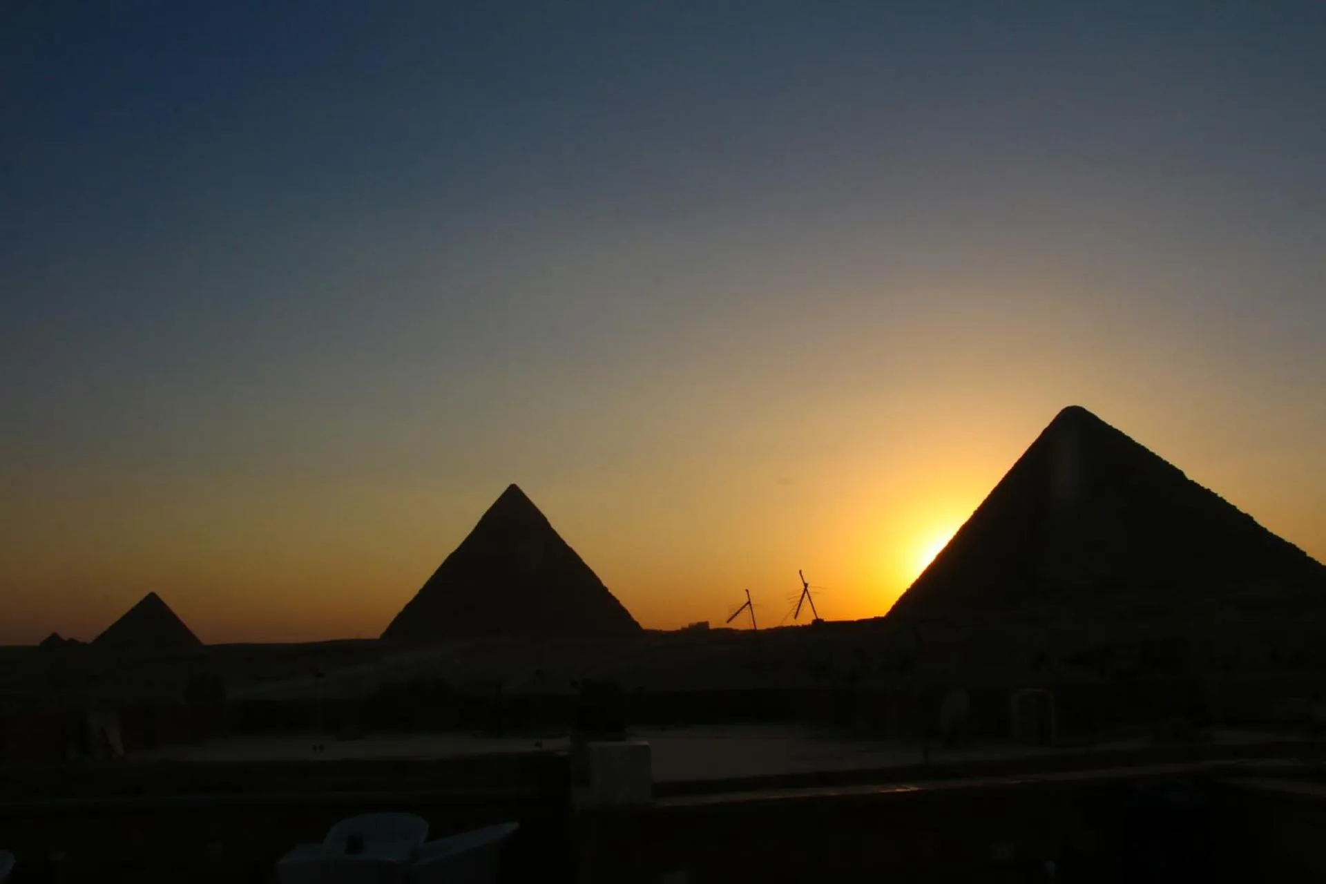 Natural landscape in Pyramids Valley Boutique Hotel