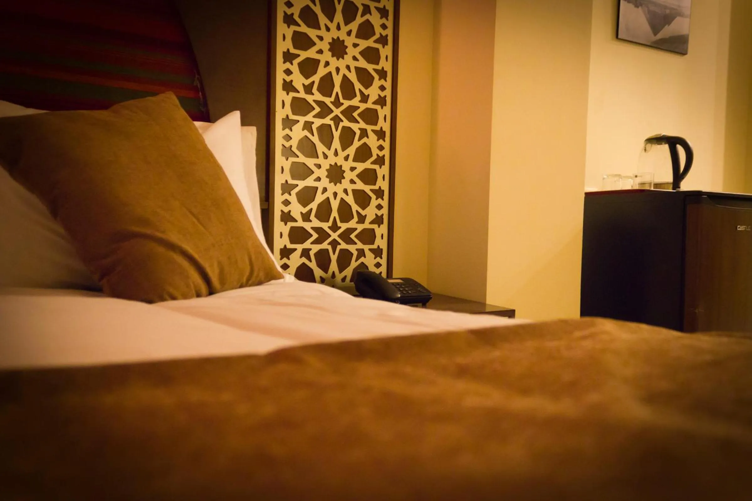 Bed in Pyramids Valley Boutique Hotel