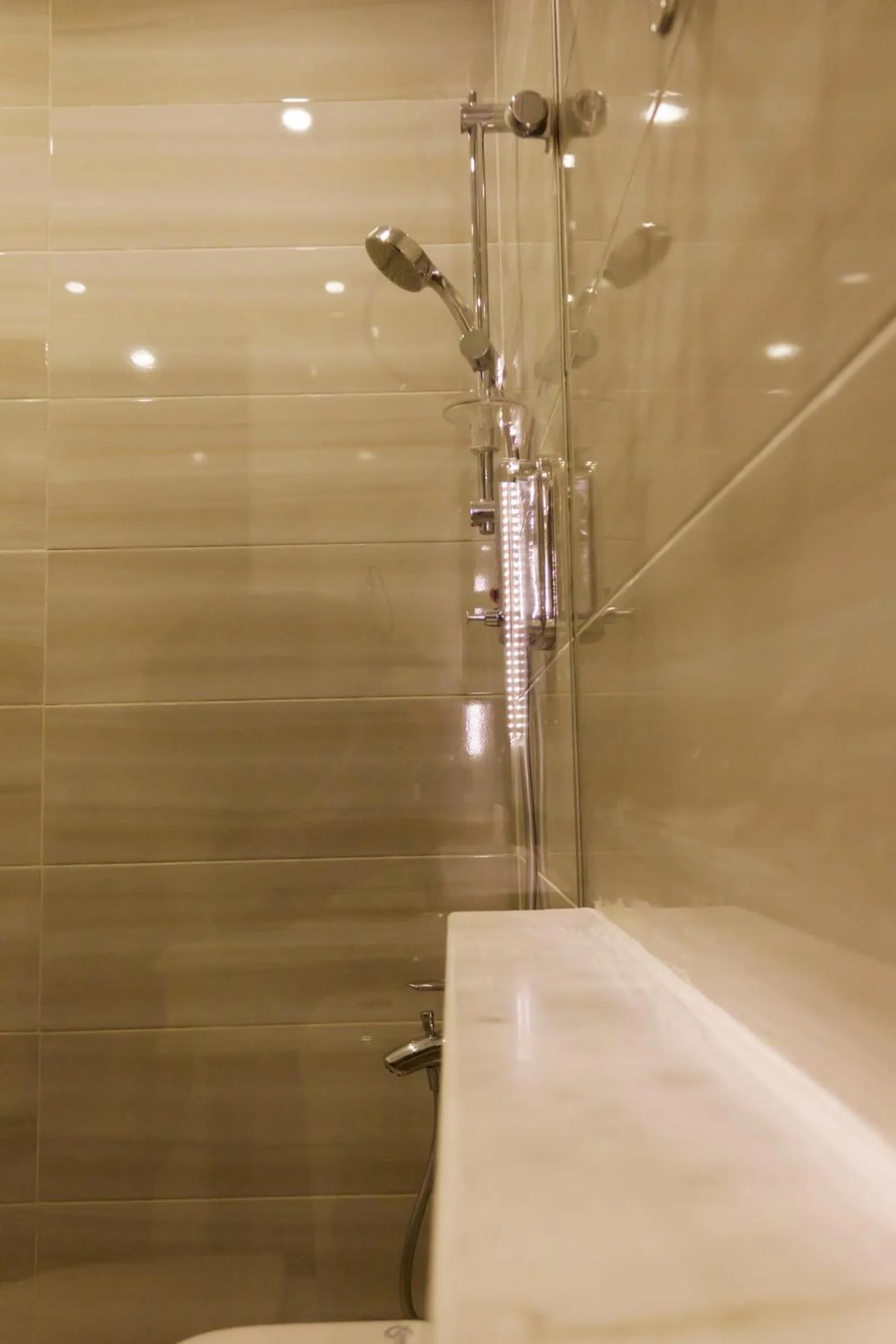 Shower in Pyramids Valley Boutique Hotel