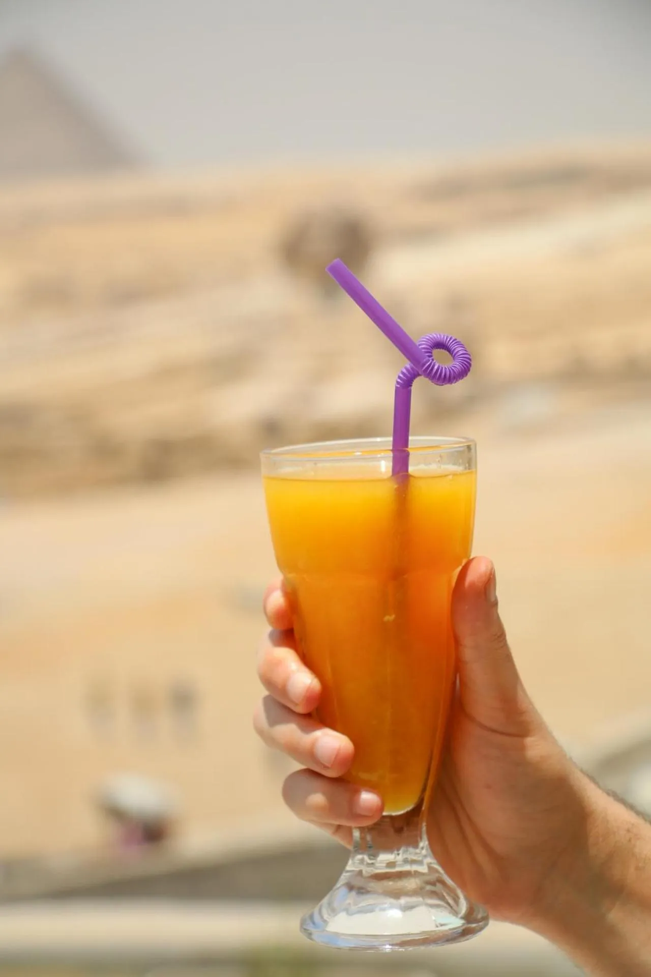 Drinks in Pyramids Valley Boutique Hotel