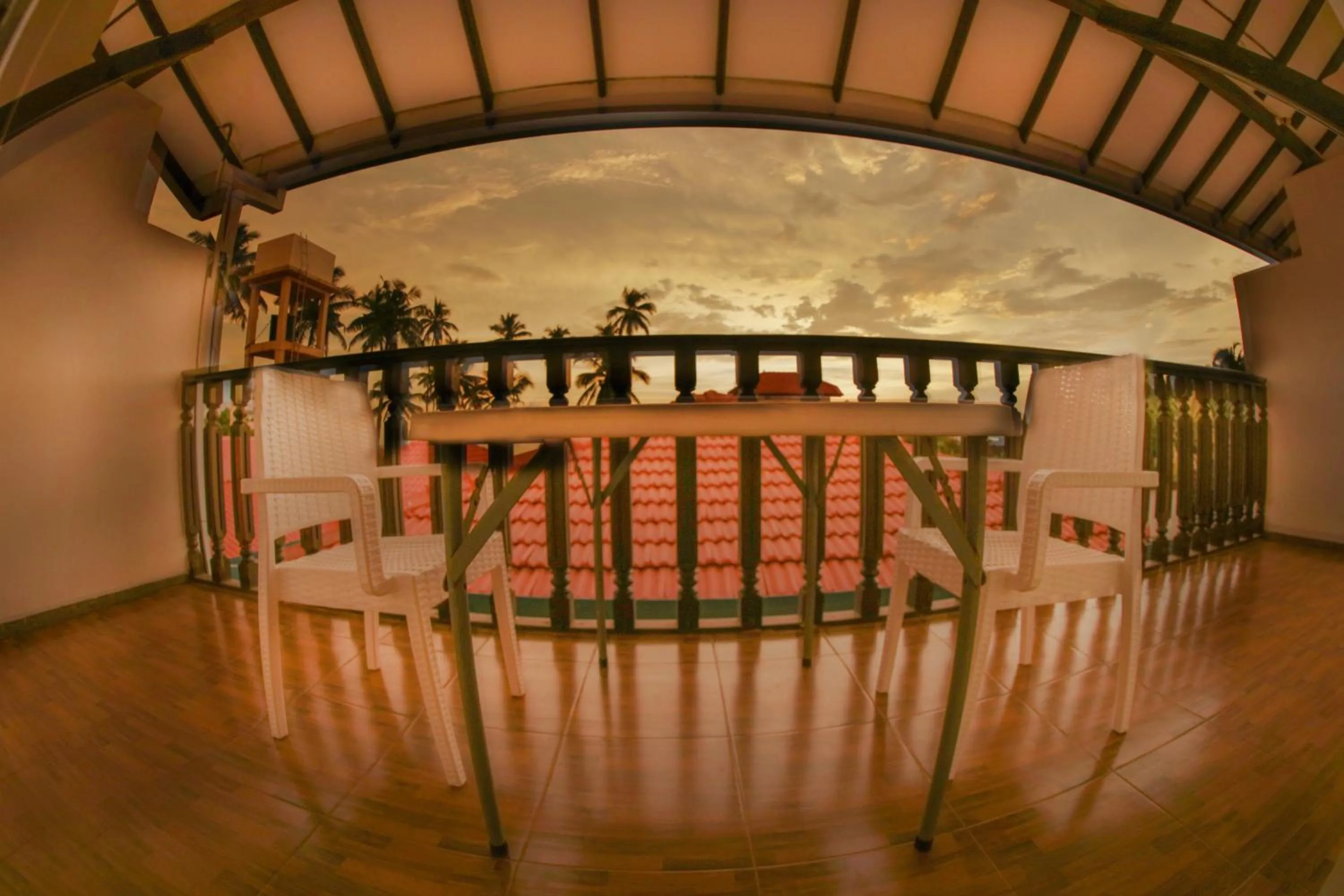 Balcony/Terrace in White Rose Beach Resort