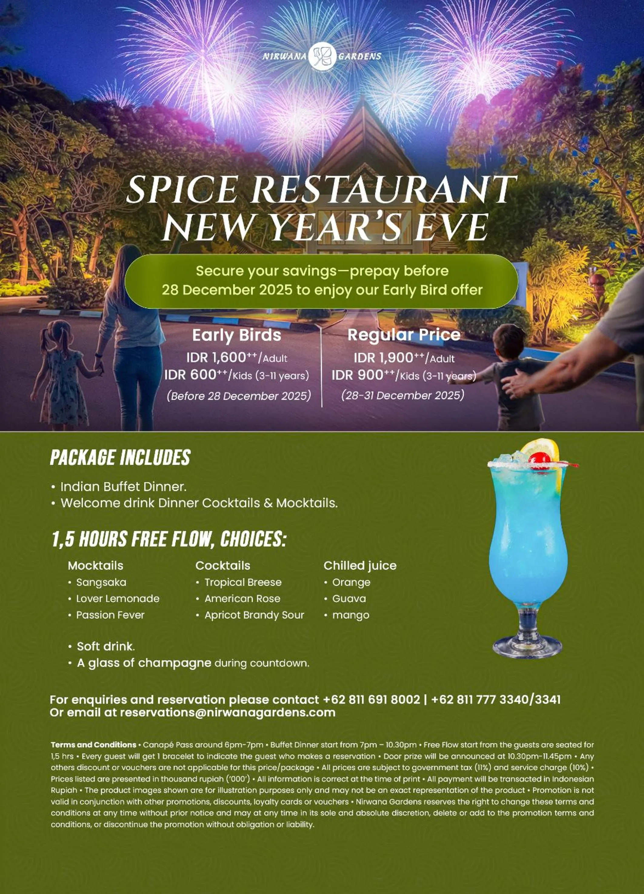 Restaurant/places to eat in Mayang Sari Beach Resort