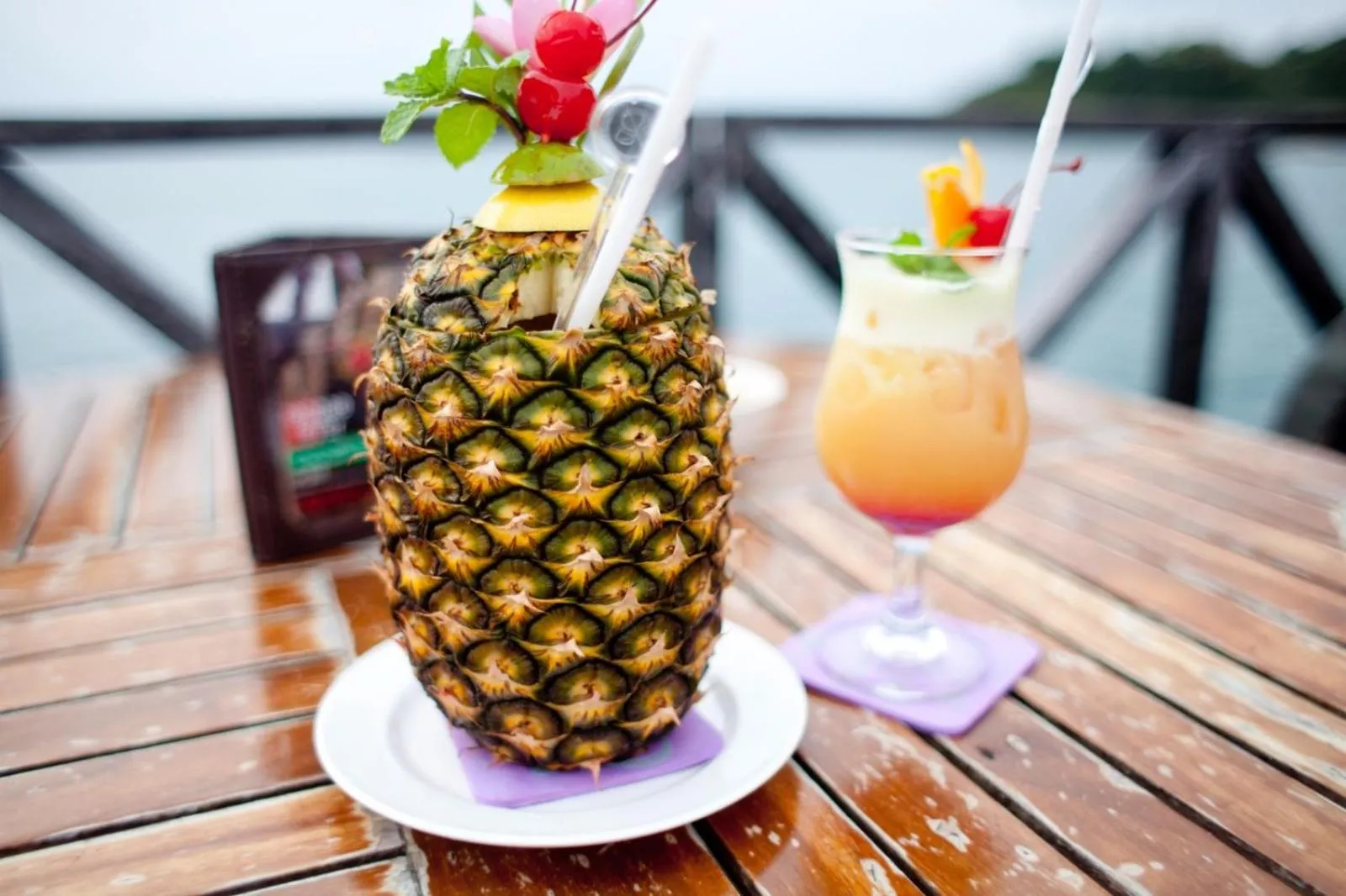 Food and drinks in Mayang Sari Beach Resort