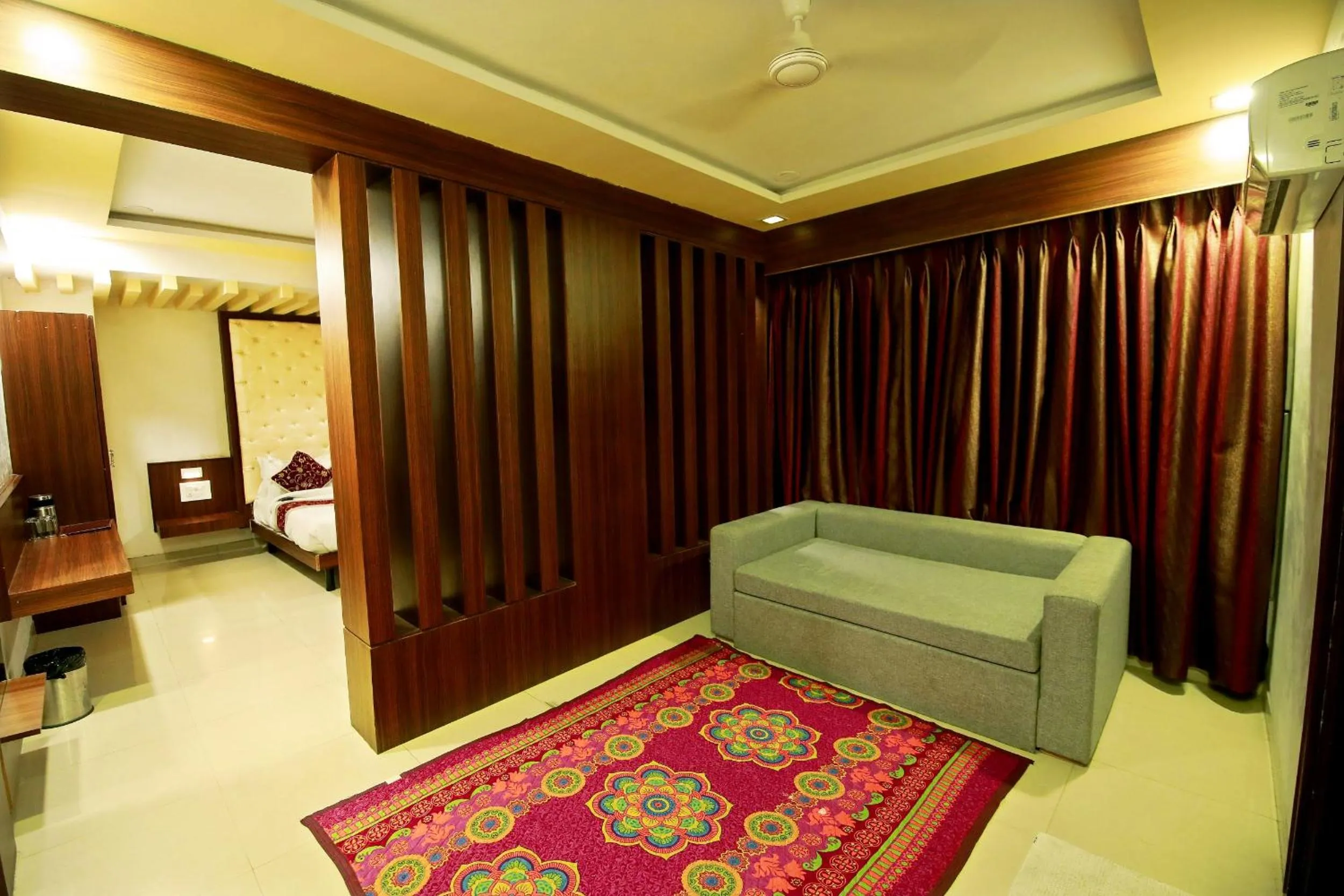 Living room in Hotel Sunflower Udaipur