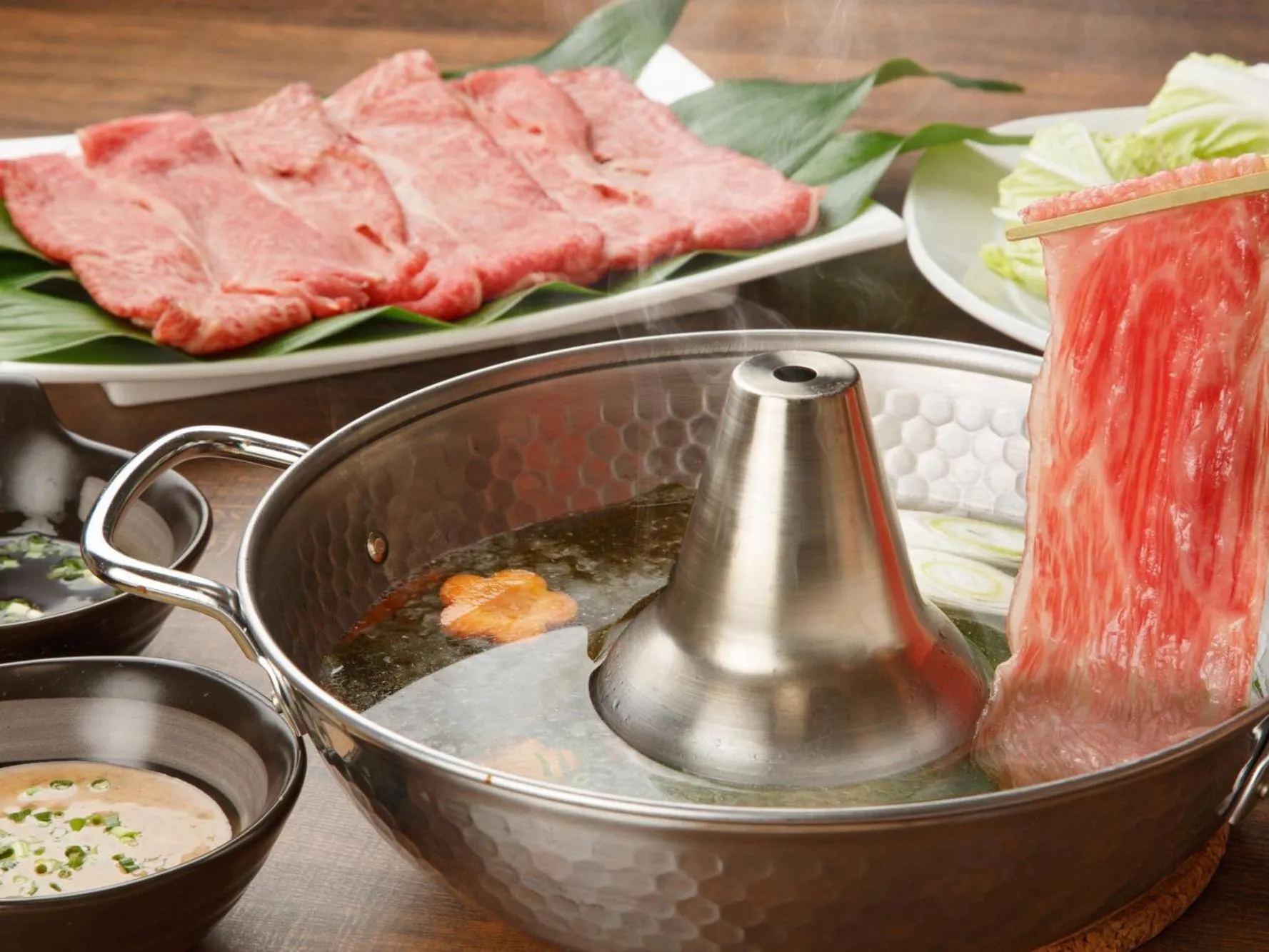 Food close-up in Venezian Hotel Shiroishi Zao