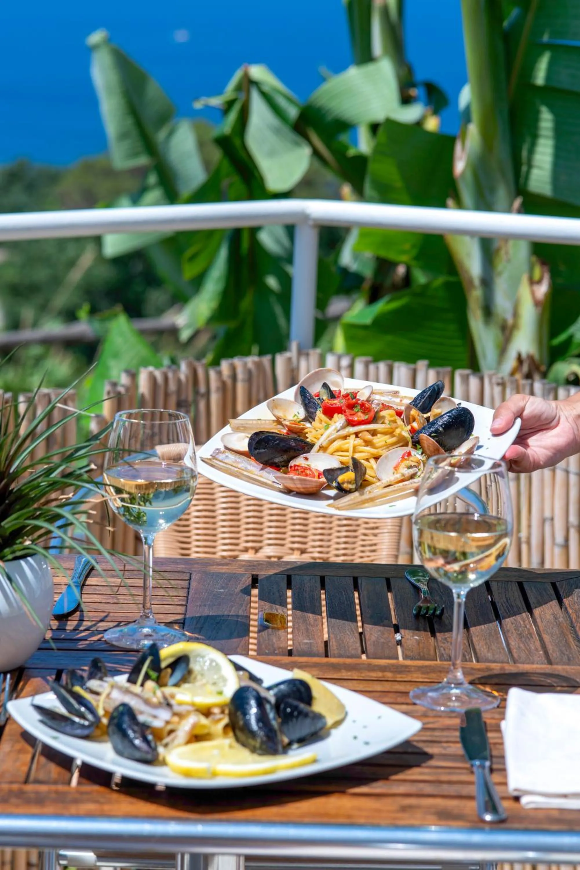 Food and drinks in Hotel Bel Tramonto