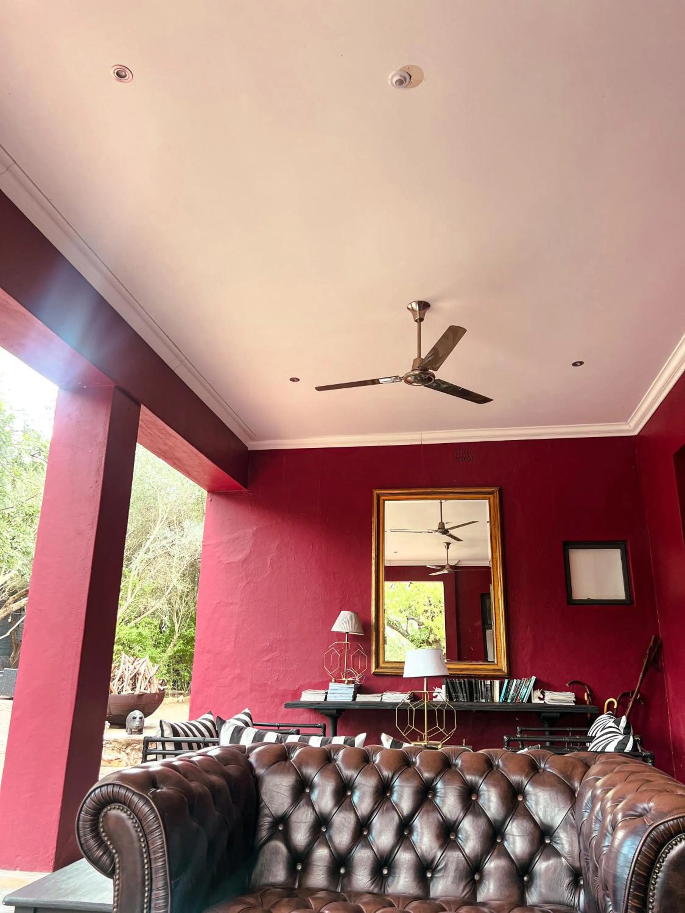 Seating area in Ruby Rose