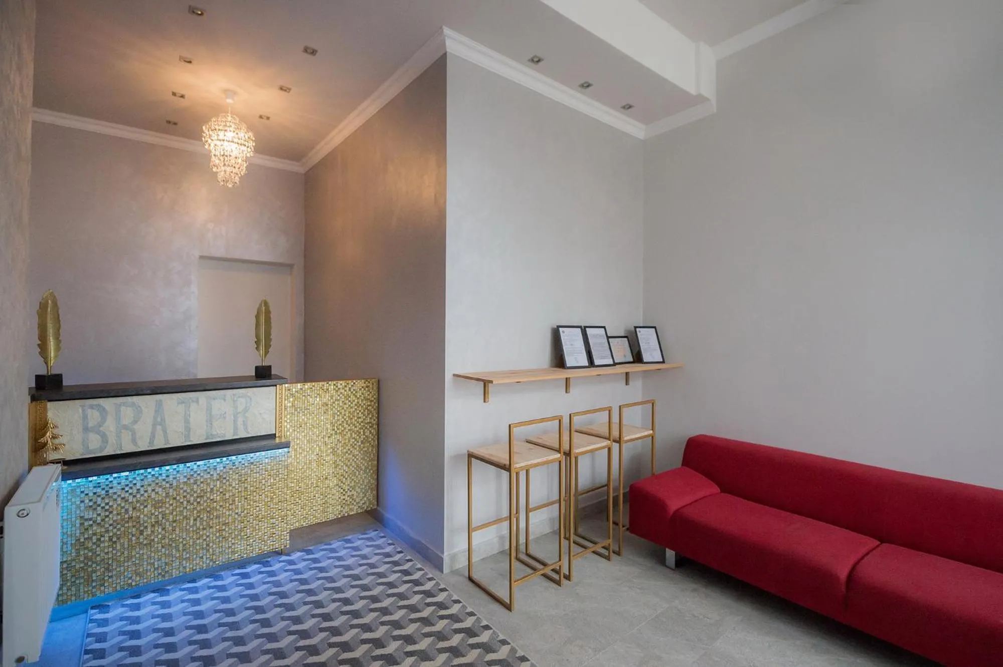 Lobby or reception in Brater Luxury