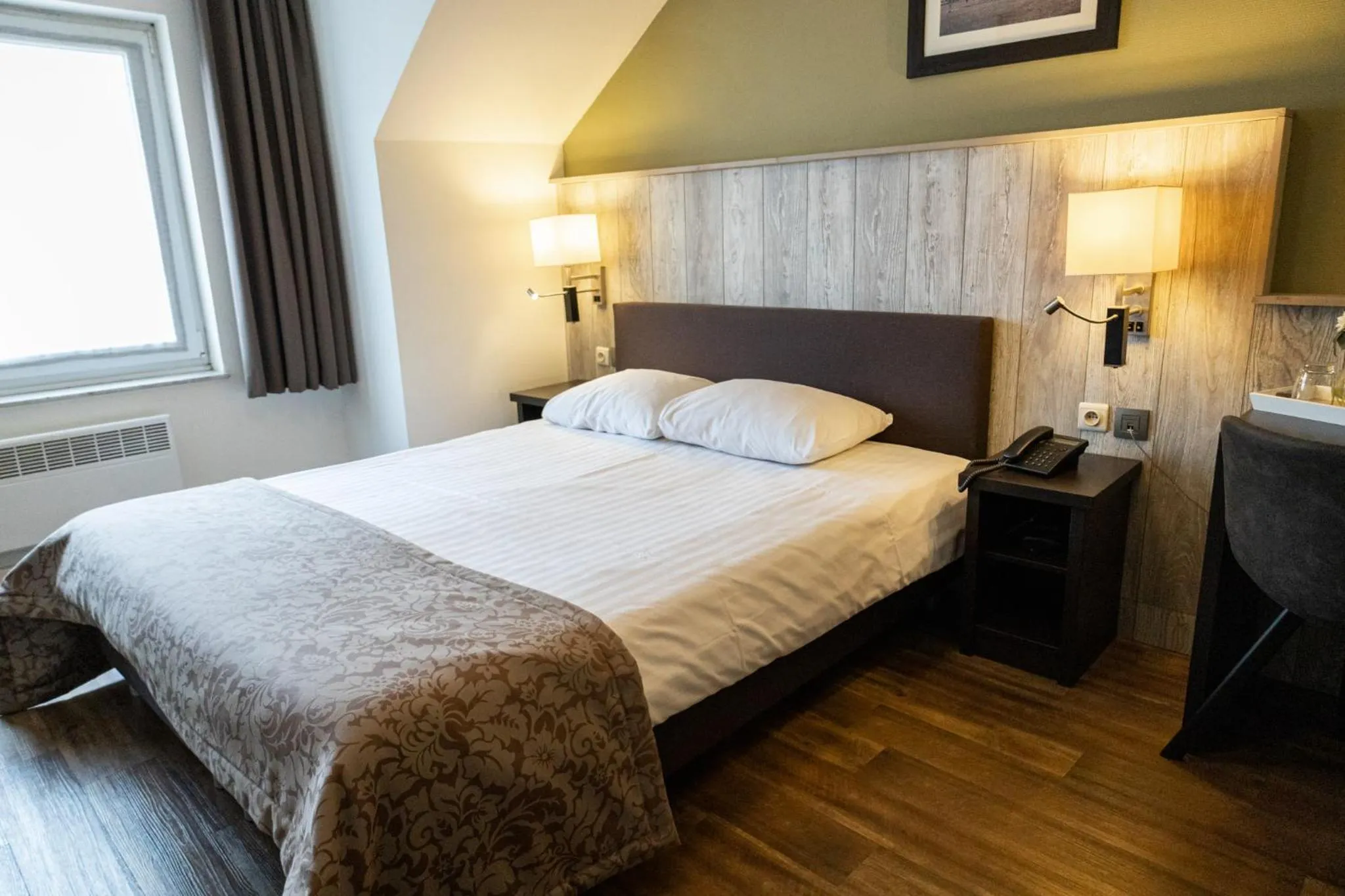 Bed in Hotel De Maaskant