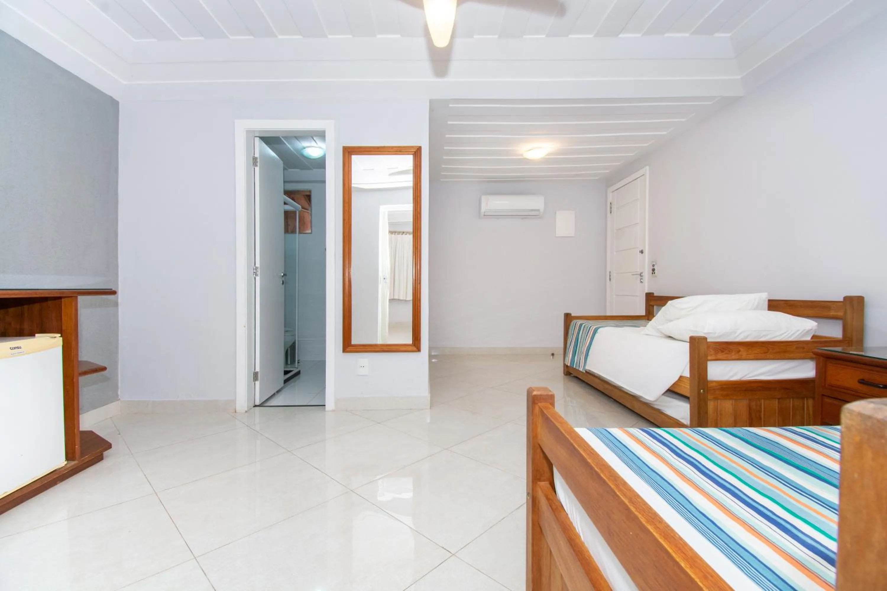 Bed in Pousada Marbella