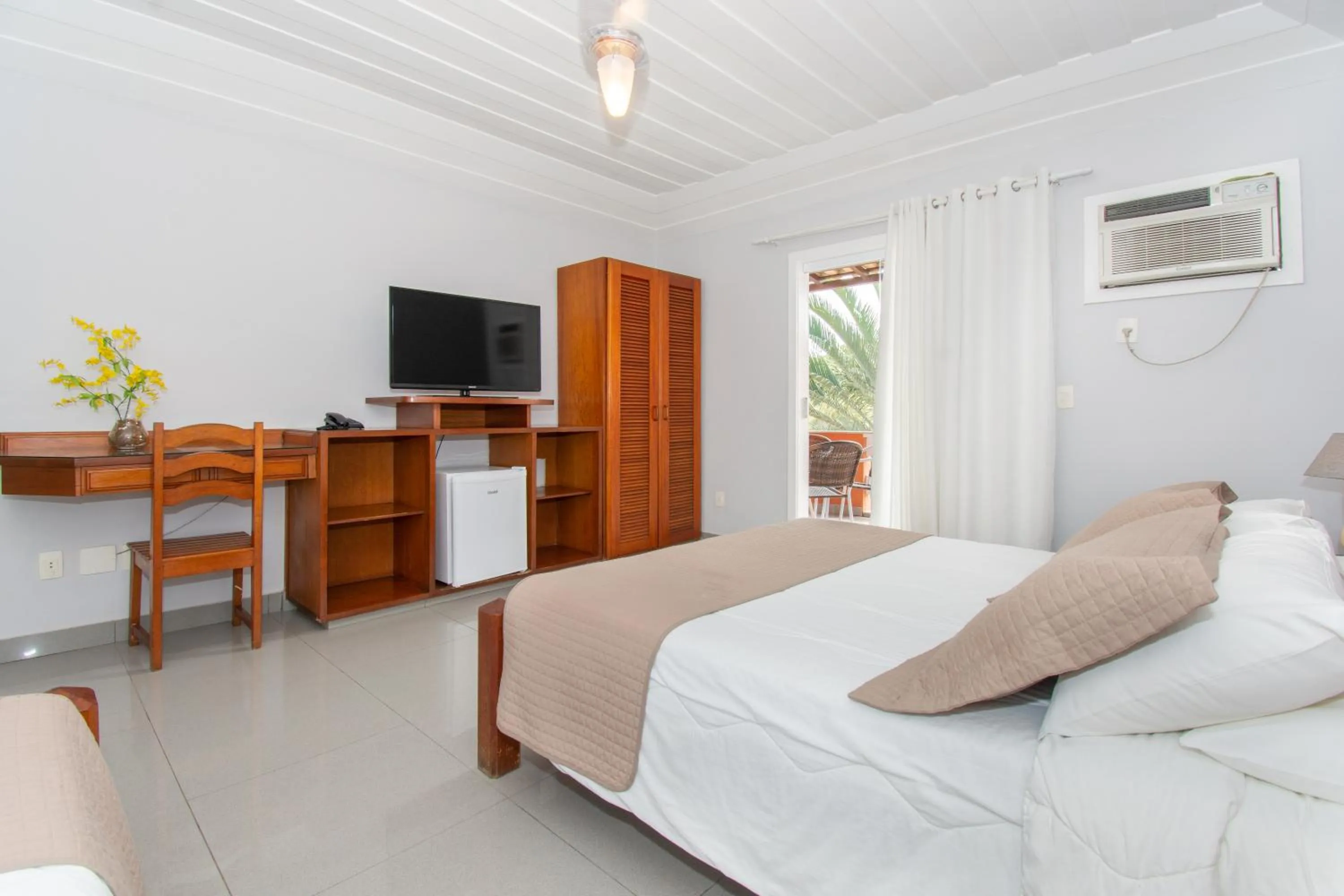 Bed in Pousada Marbella