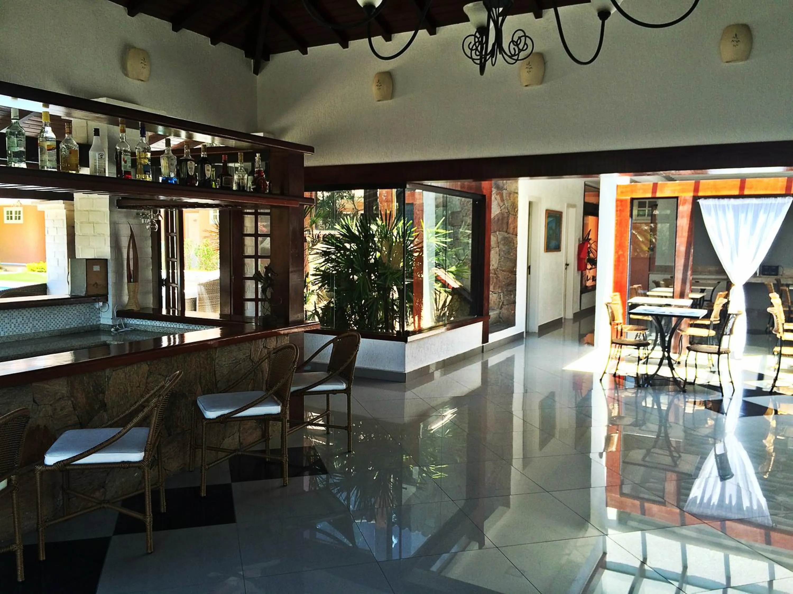 Lobby or reception in Pousada Marbella