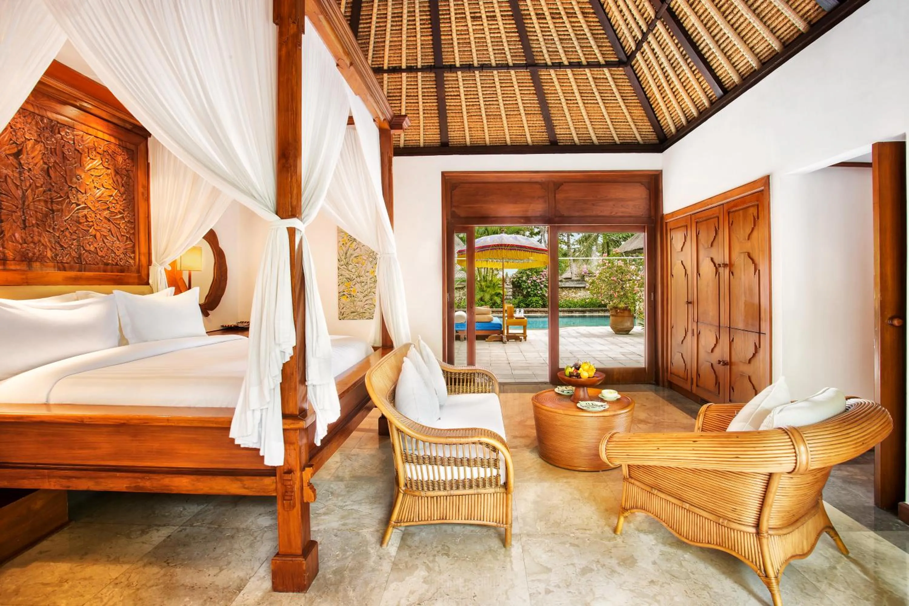bunk bed, Bed in The Oberoi Beach Resort, Bali