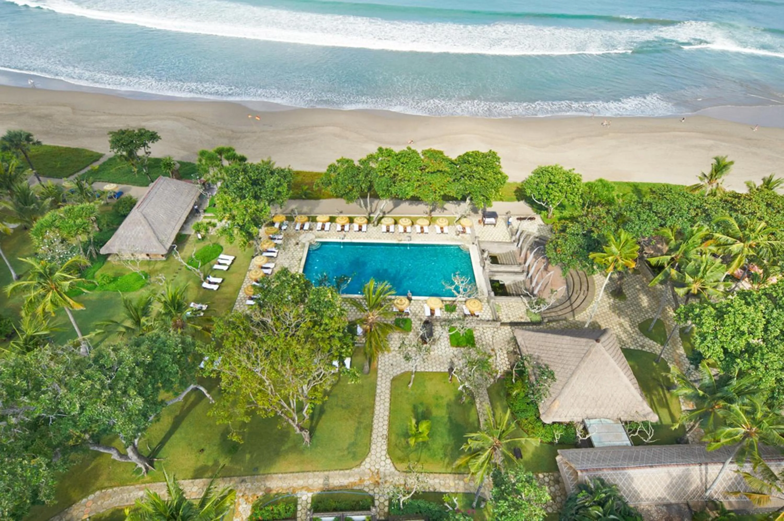Bird's eye view in The Oberoi Beach Resort, Bali