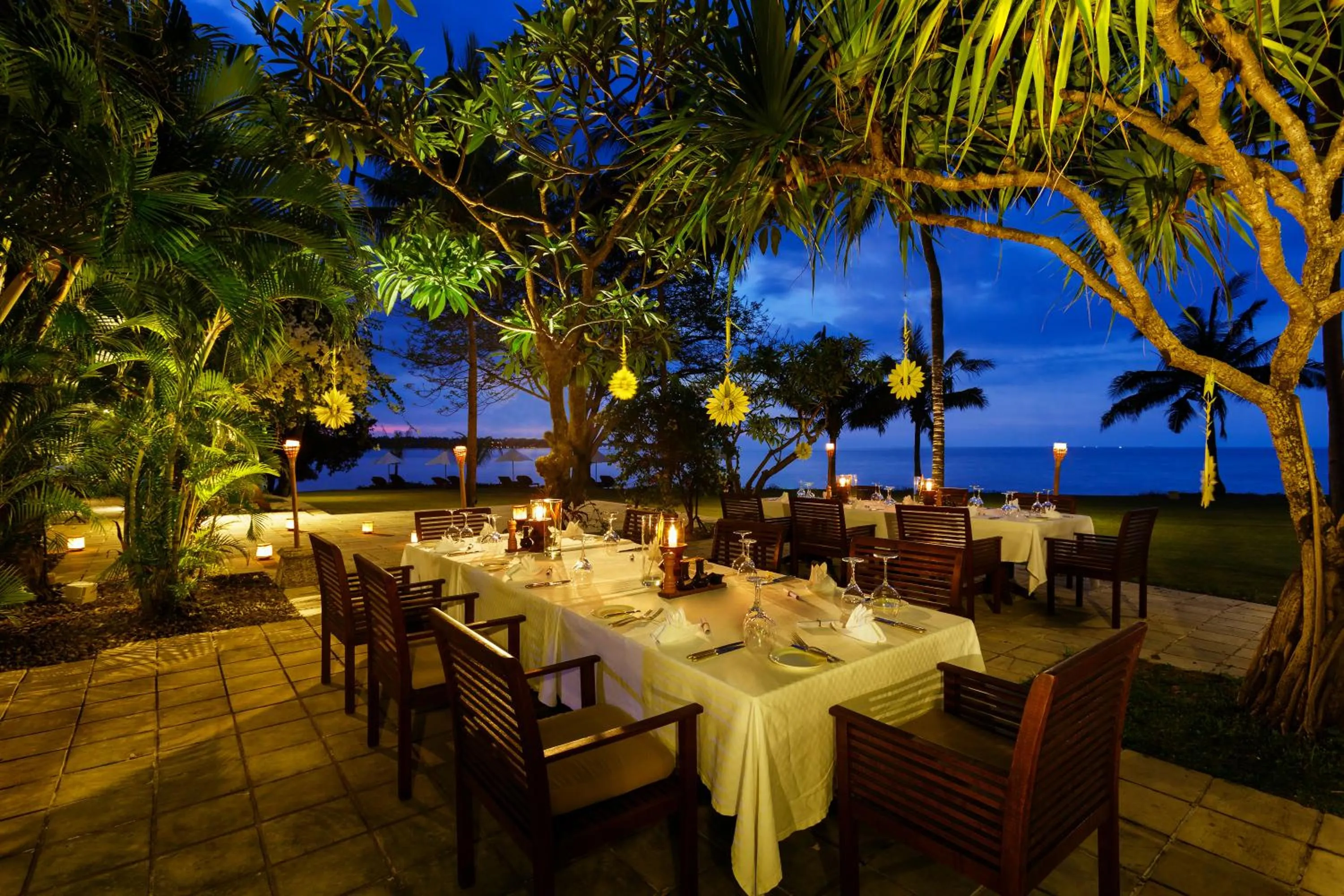 Restaurant/places to eat in The Oberoi Beach Resort, Lombok