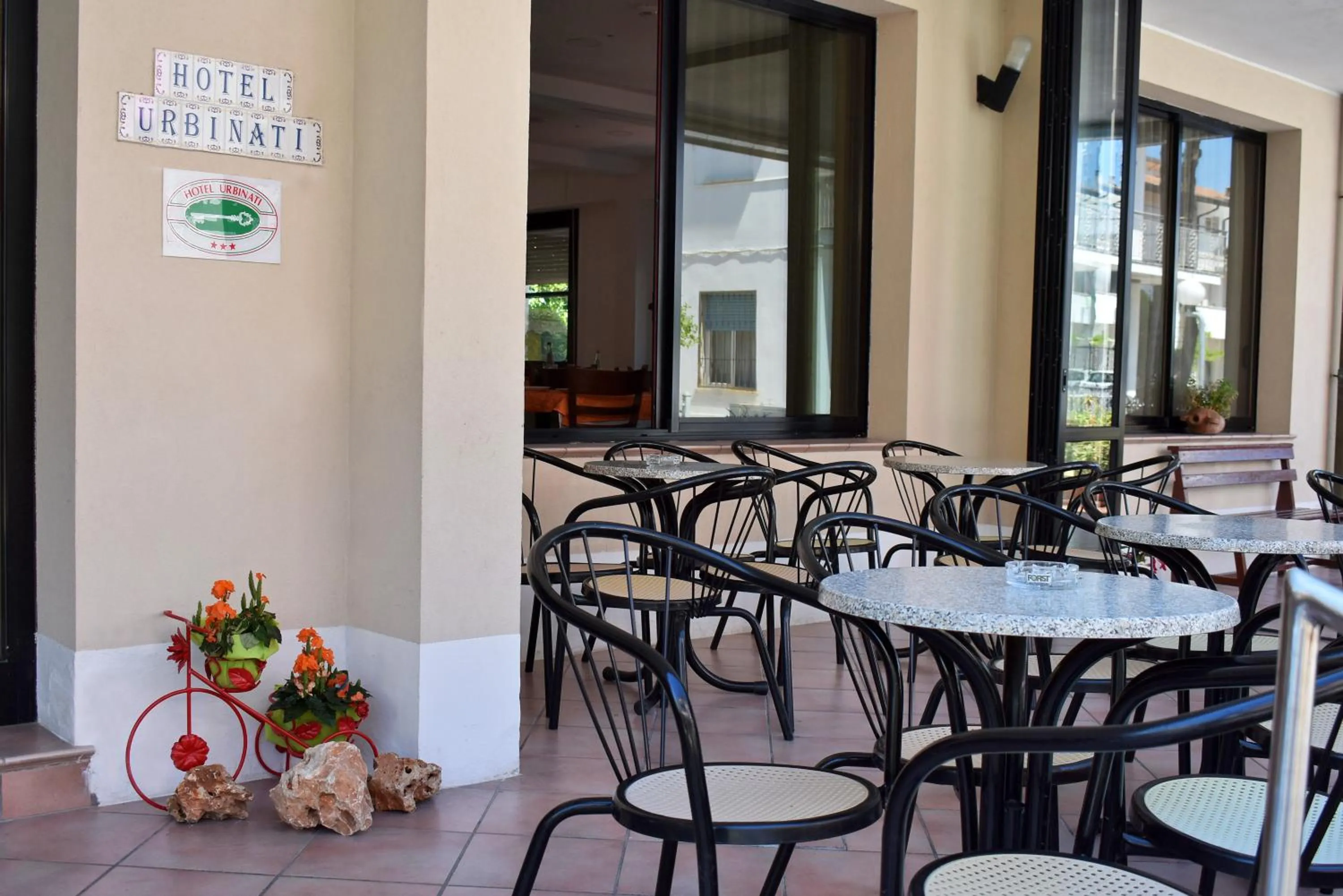 Property building in Hotel Urbinati