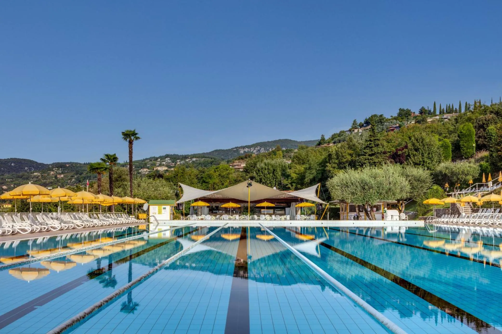 Swimming pool in Poiano Garda Resort Appartamenti