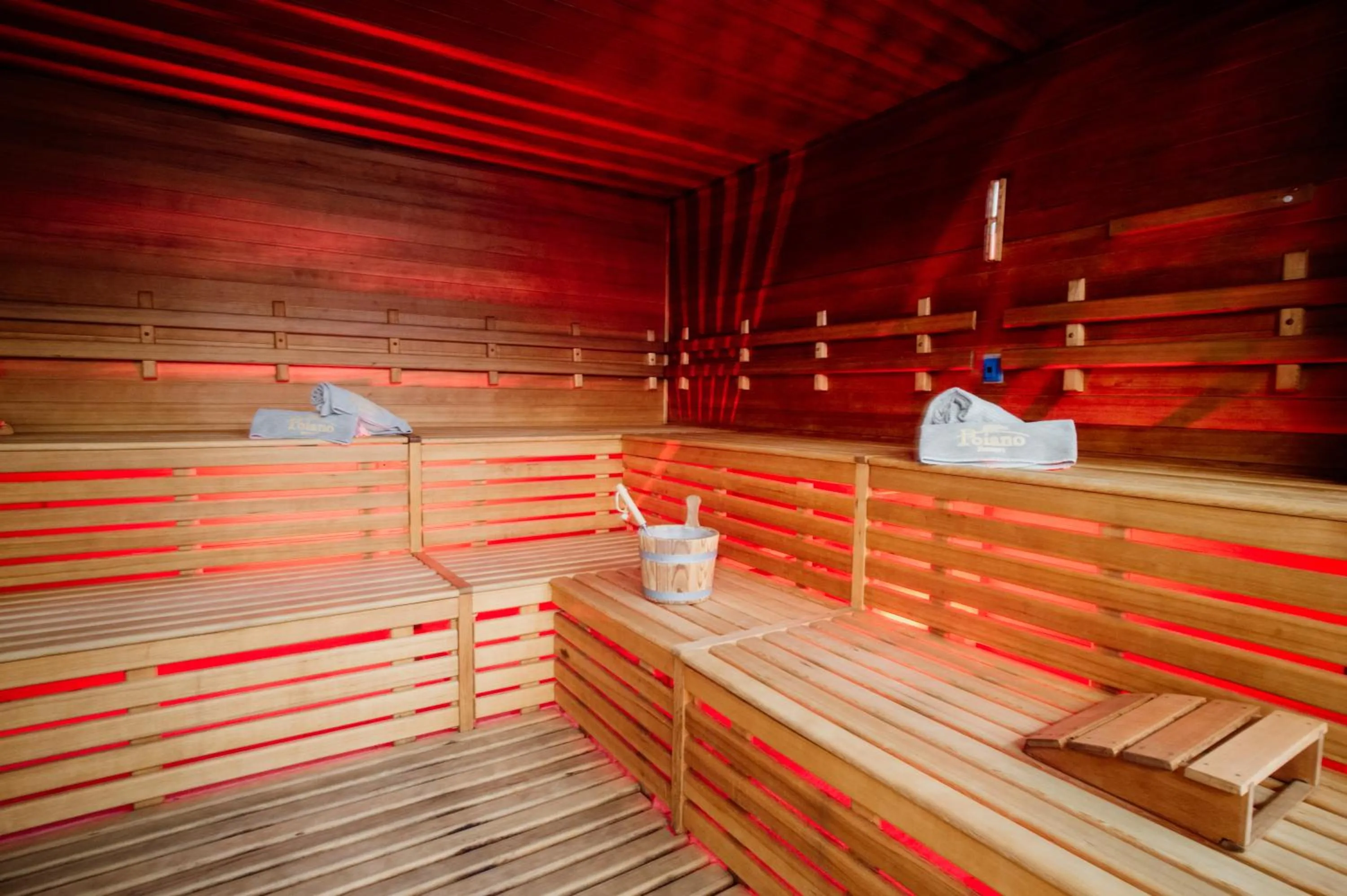 Sauna in Poiano Garda Resort Appartamenti