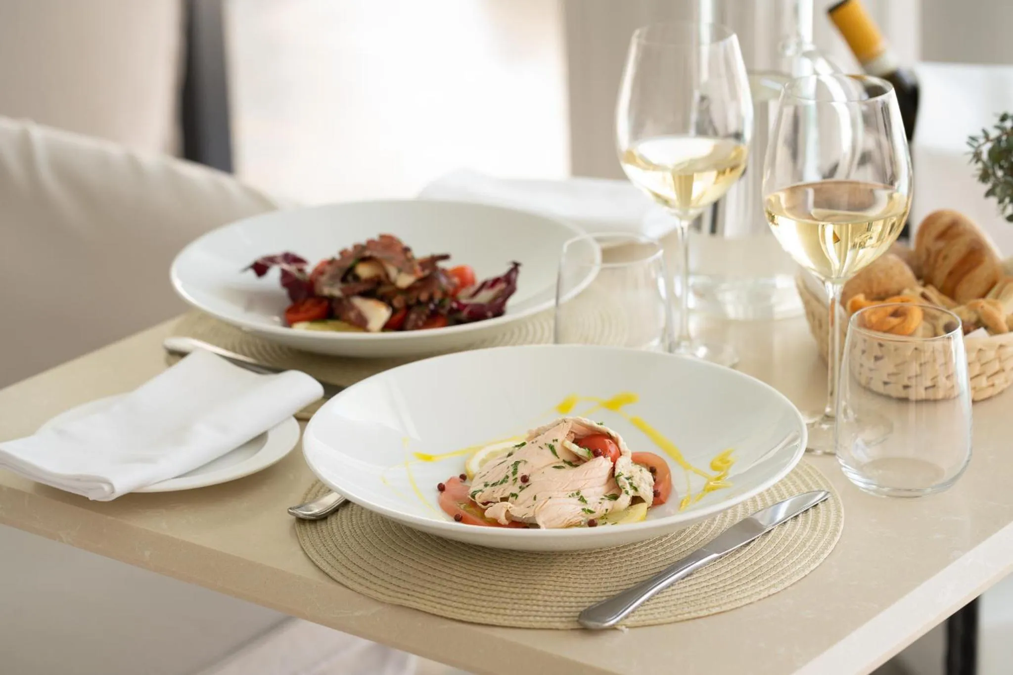 Lunch in La Residenza Capri