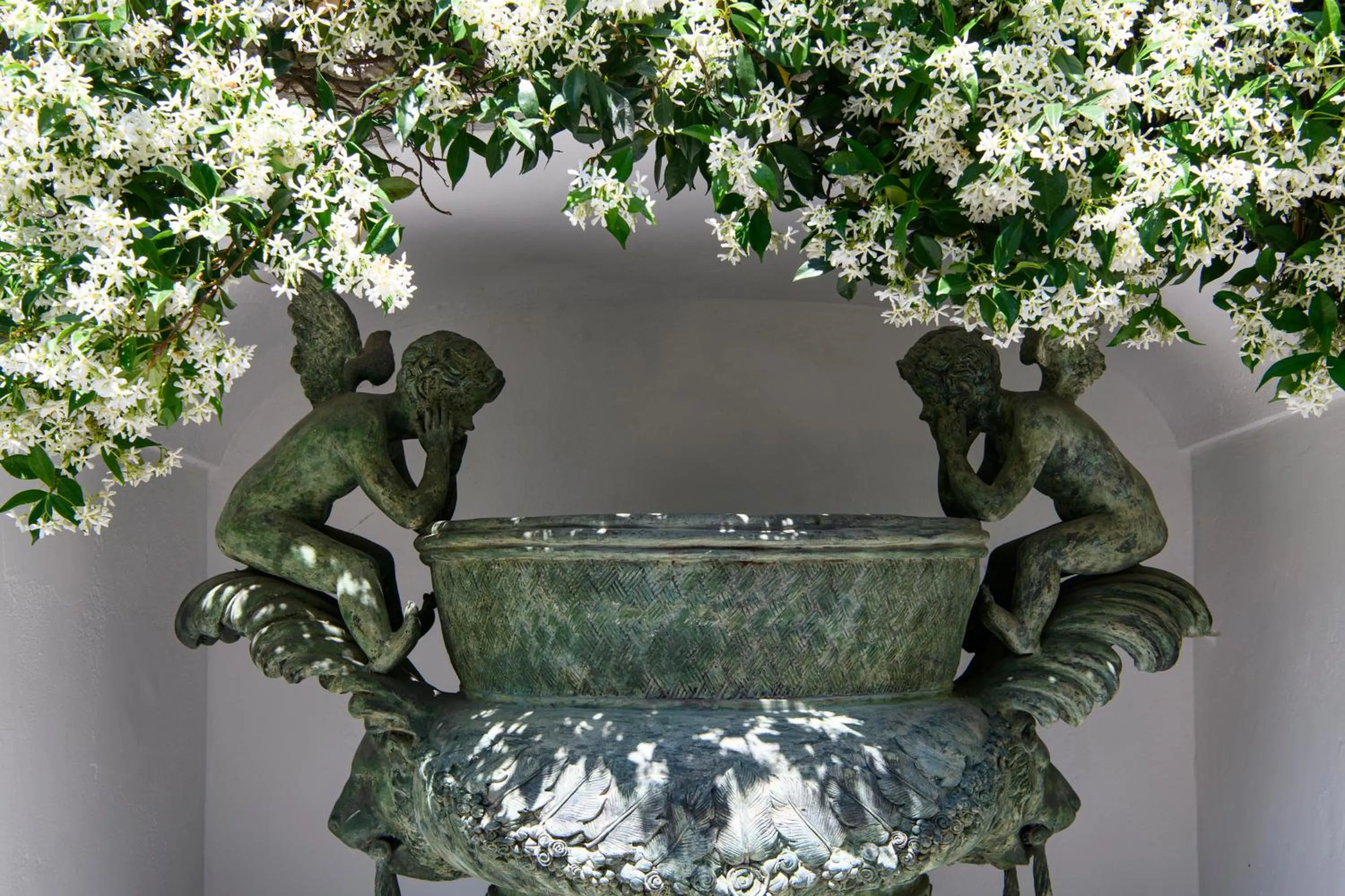 Decorative detail in La Residenza Capri