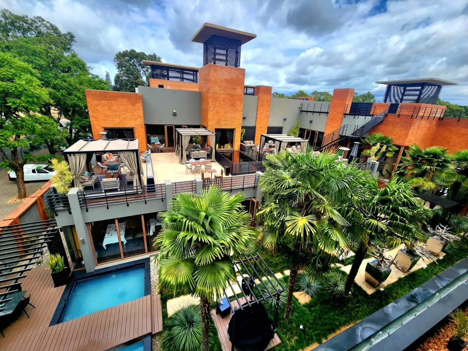 Property building in Fusion Boutique Hotel
