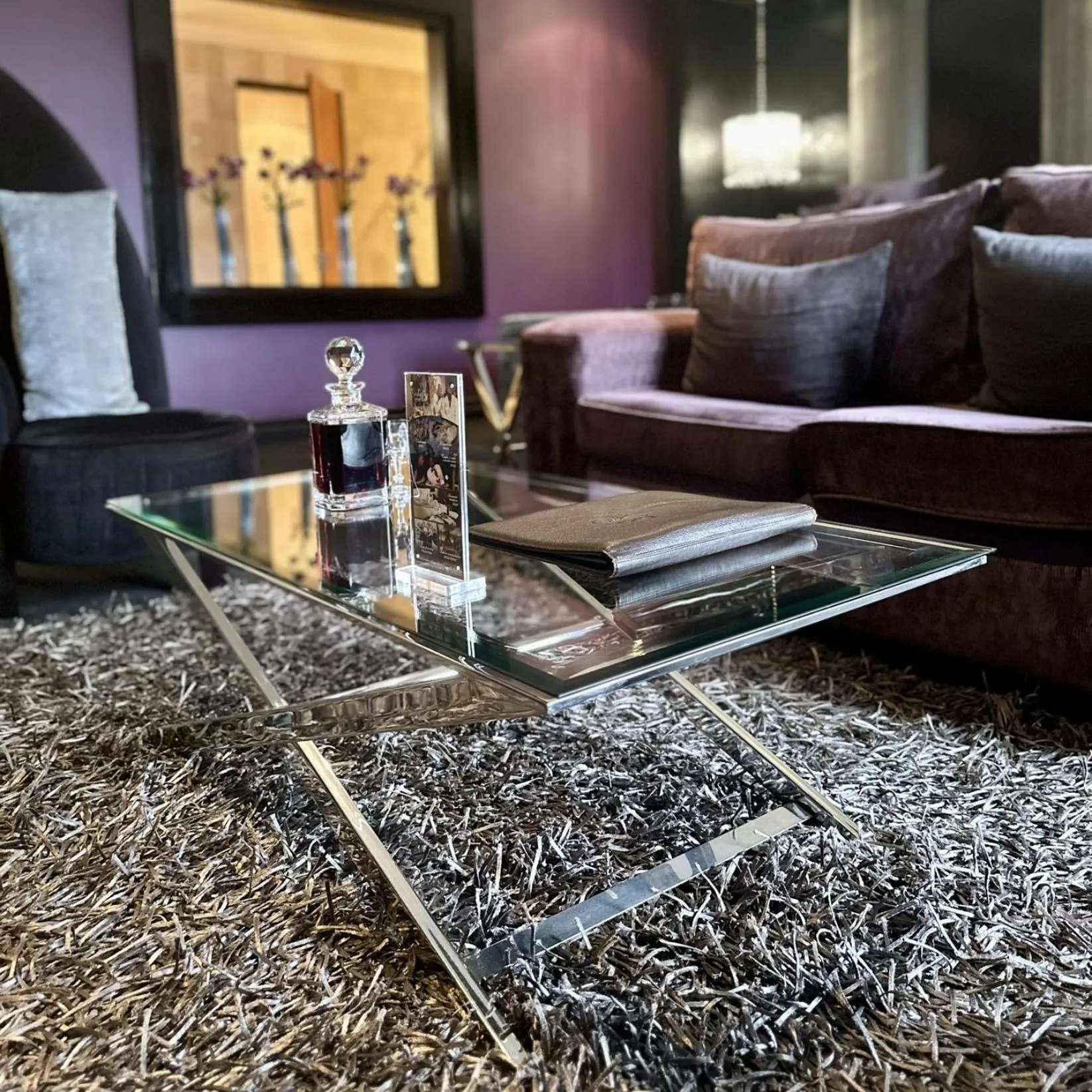 Seating area in Fusion Boutique Hotel