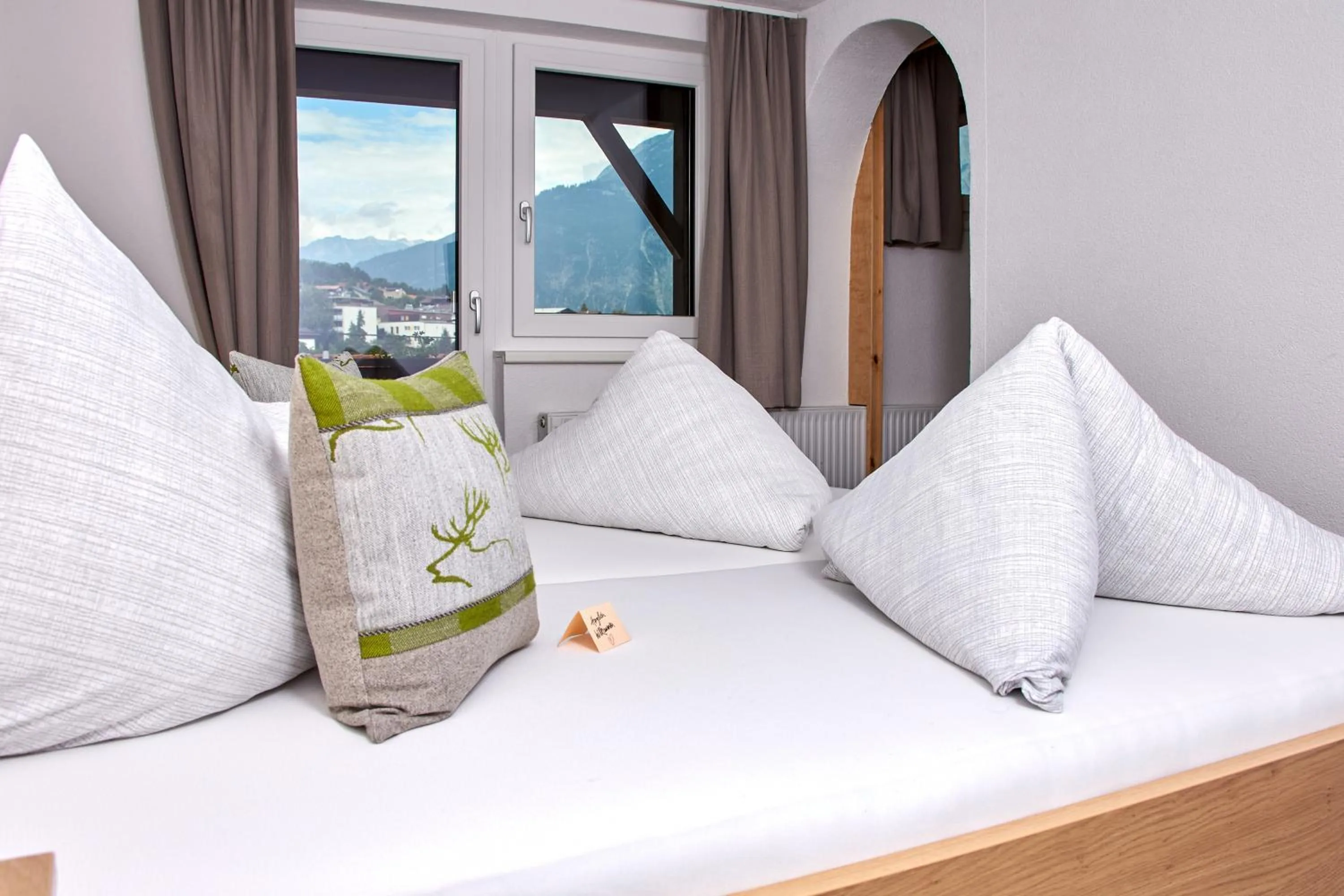 Photo of the whole room, Bed in Gasthof Hotel Post