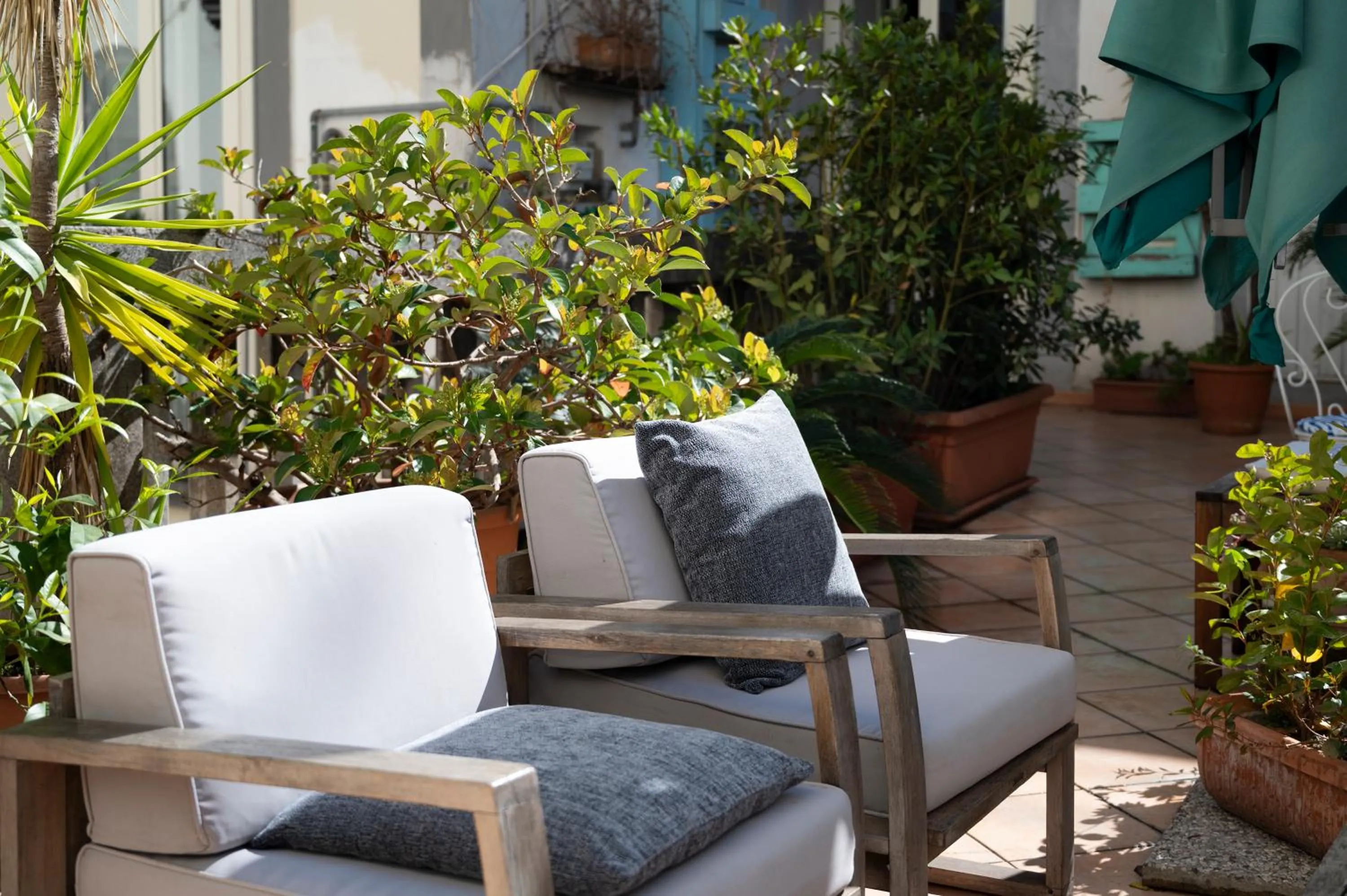 Balcony/Terrace in Palazzo della Loggia B&B