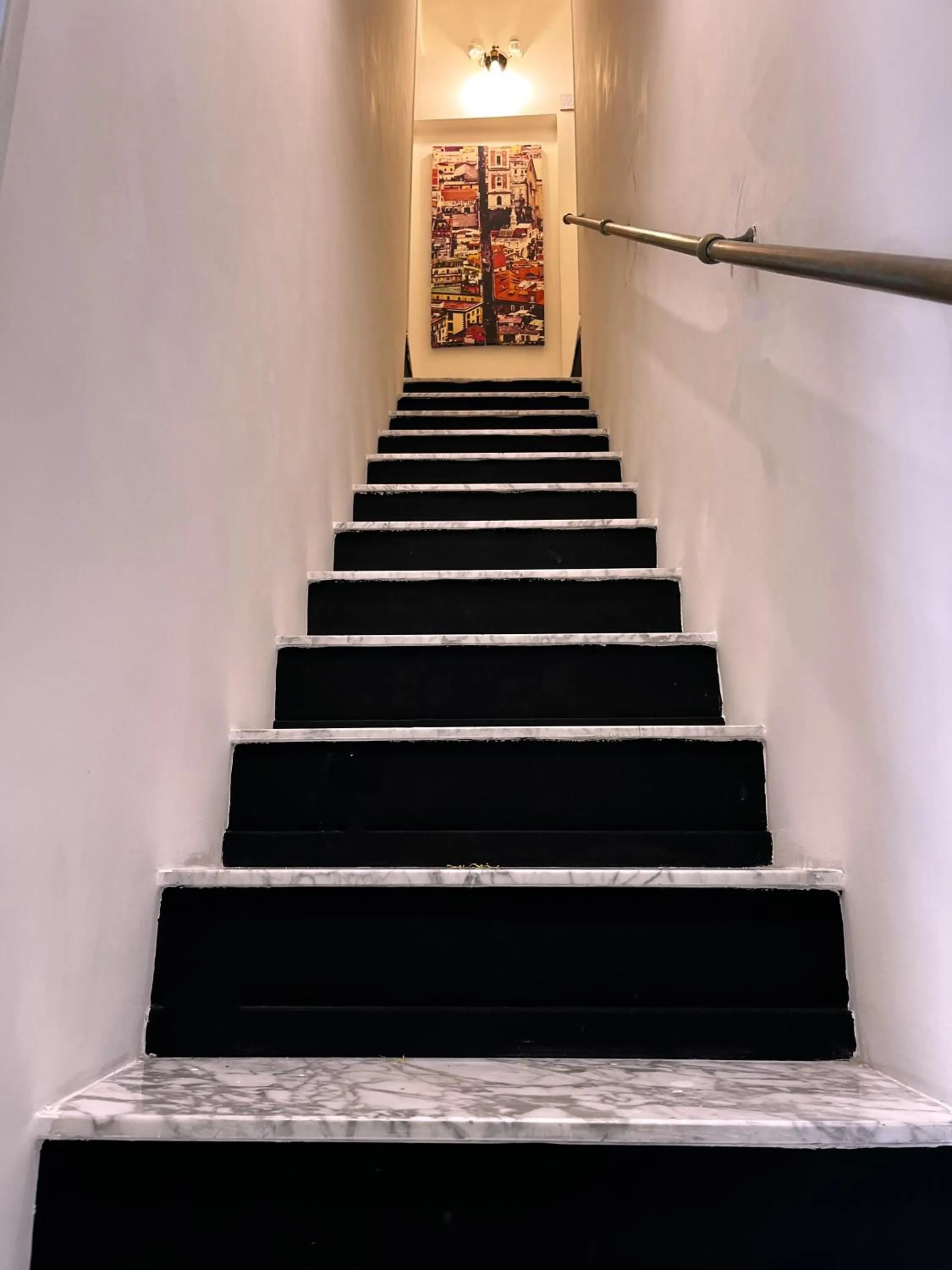 Decorative detail in Palazzo della Loggia B&B