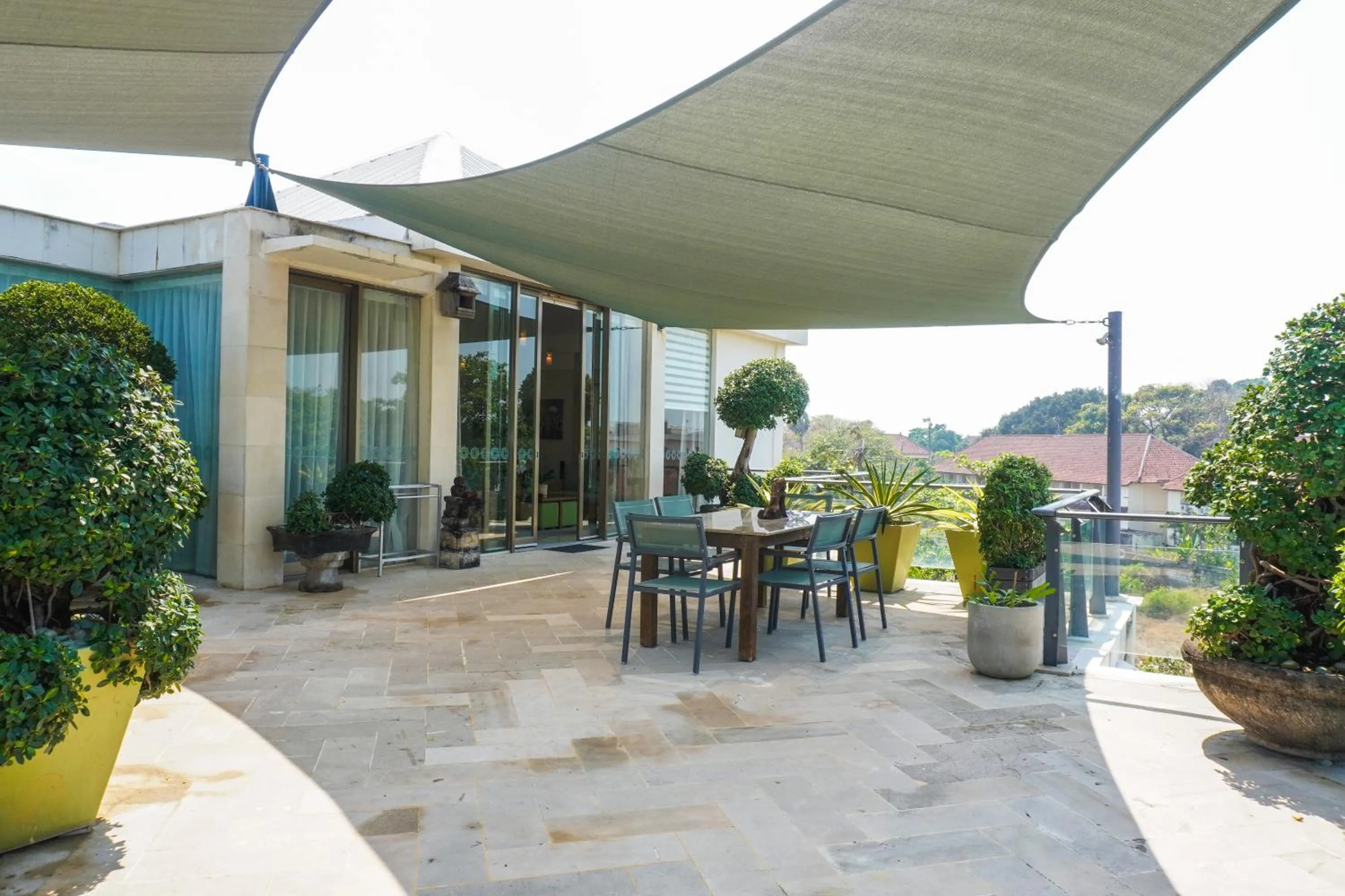 Balcony/Terrace in FuramaXclusive Ocean Beach Seminyak Bali