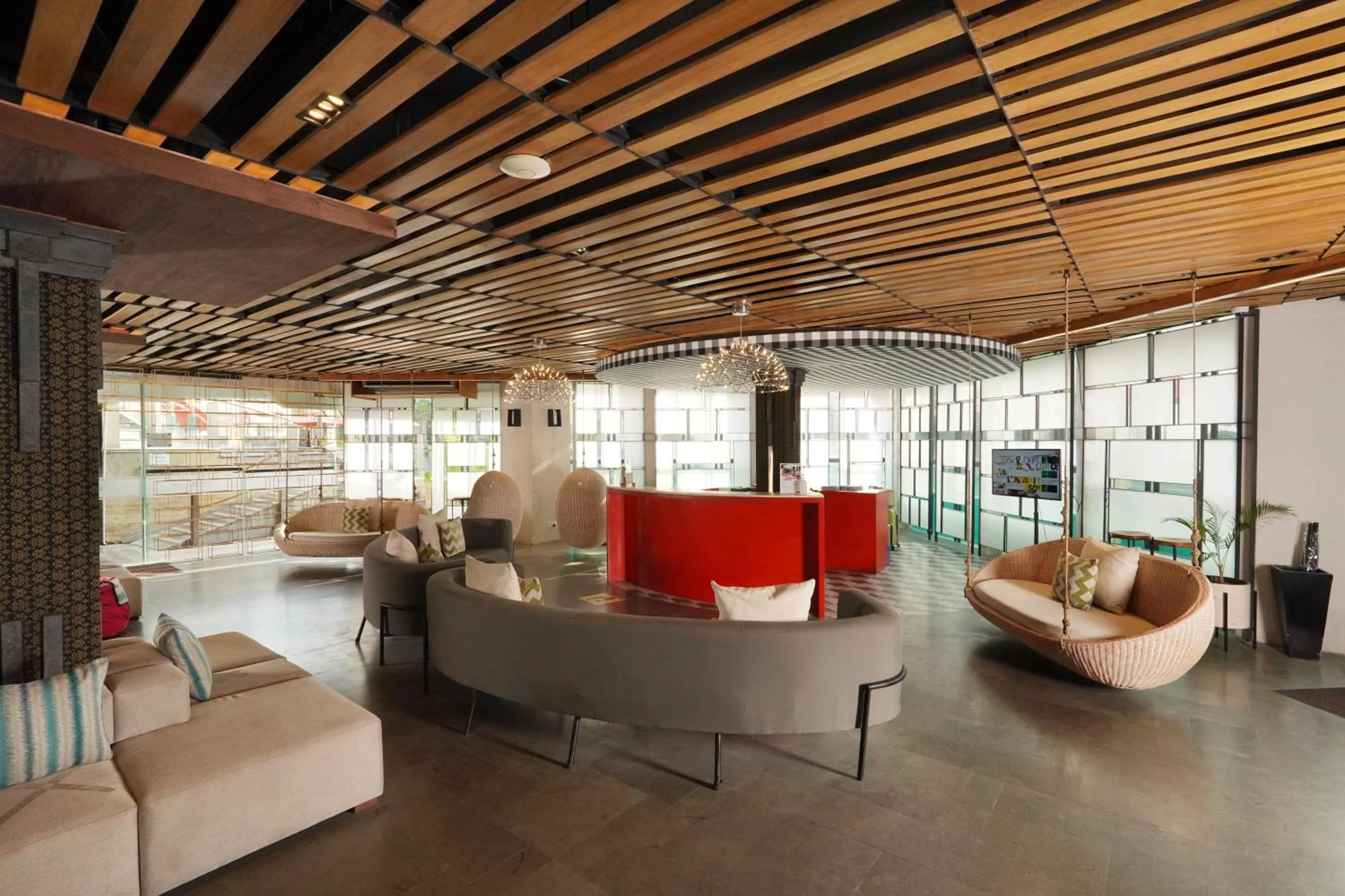 Lobby or reception in FuramaXclusive Ocean Beach Seminyak Bali