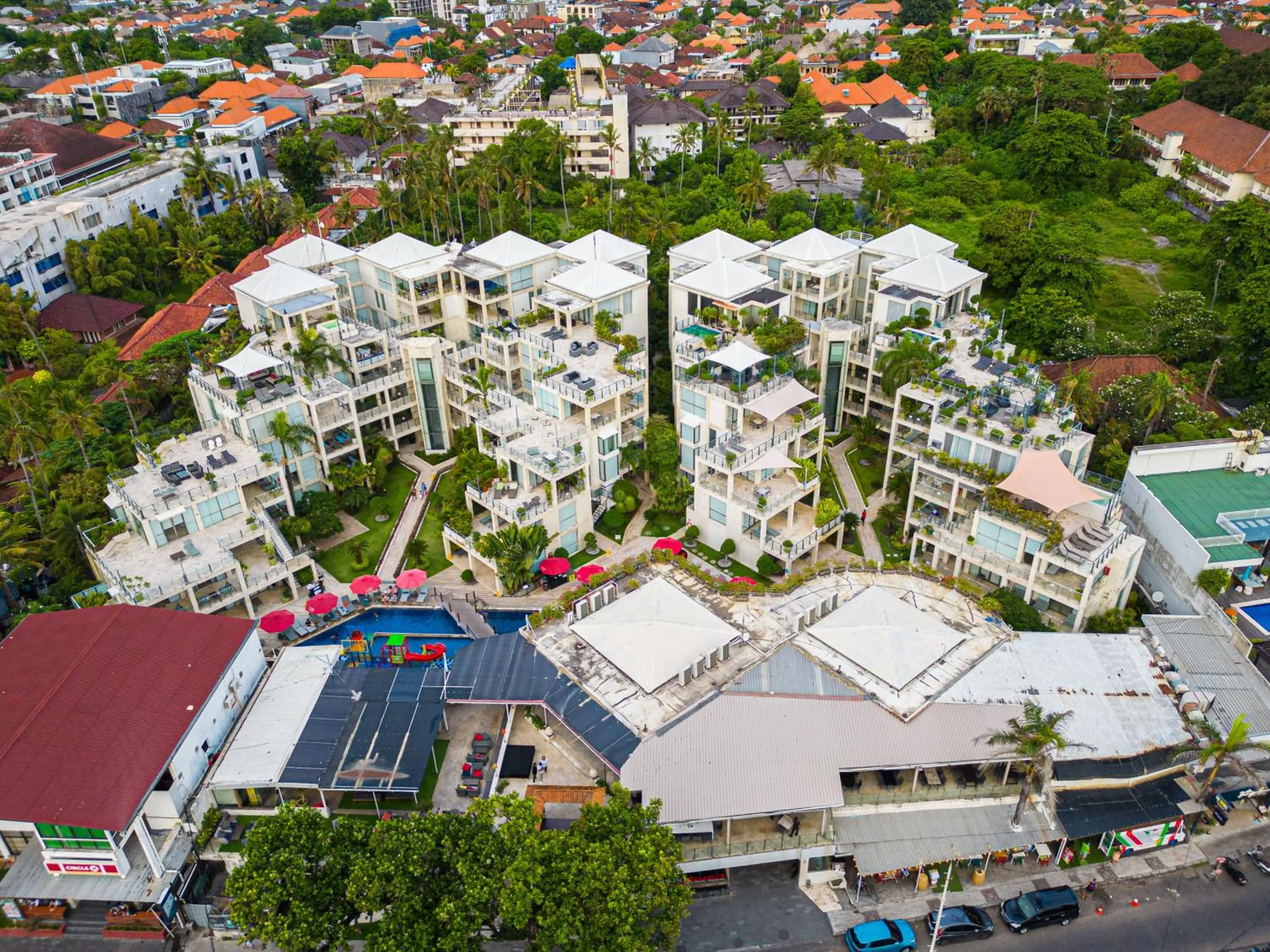 Property building in FuramaXclusive Ocean Beach Seminyak Bali