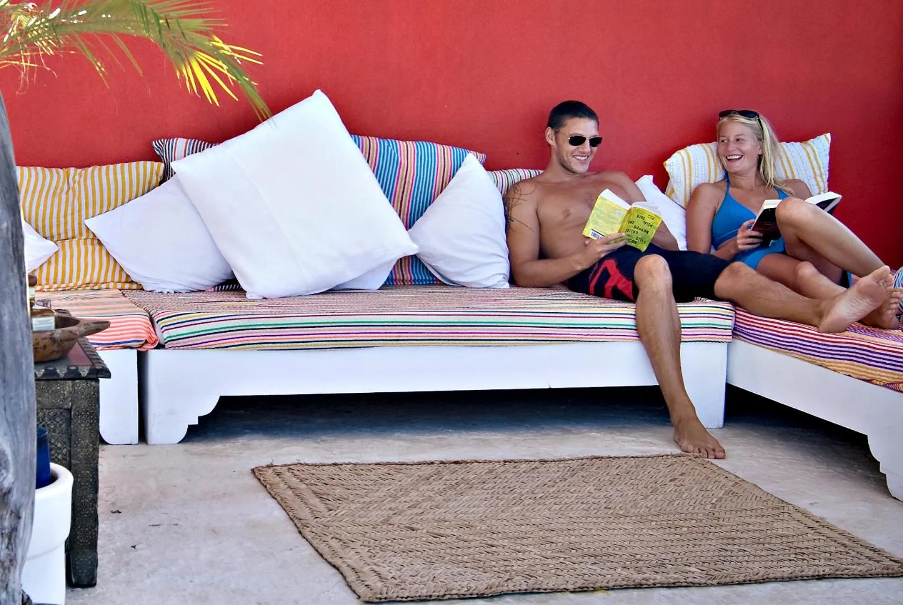 Seating area in Petit Hotel Hafa