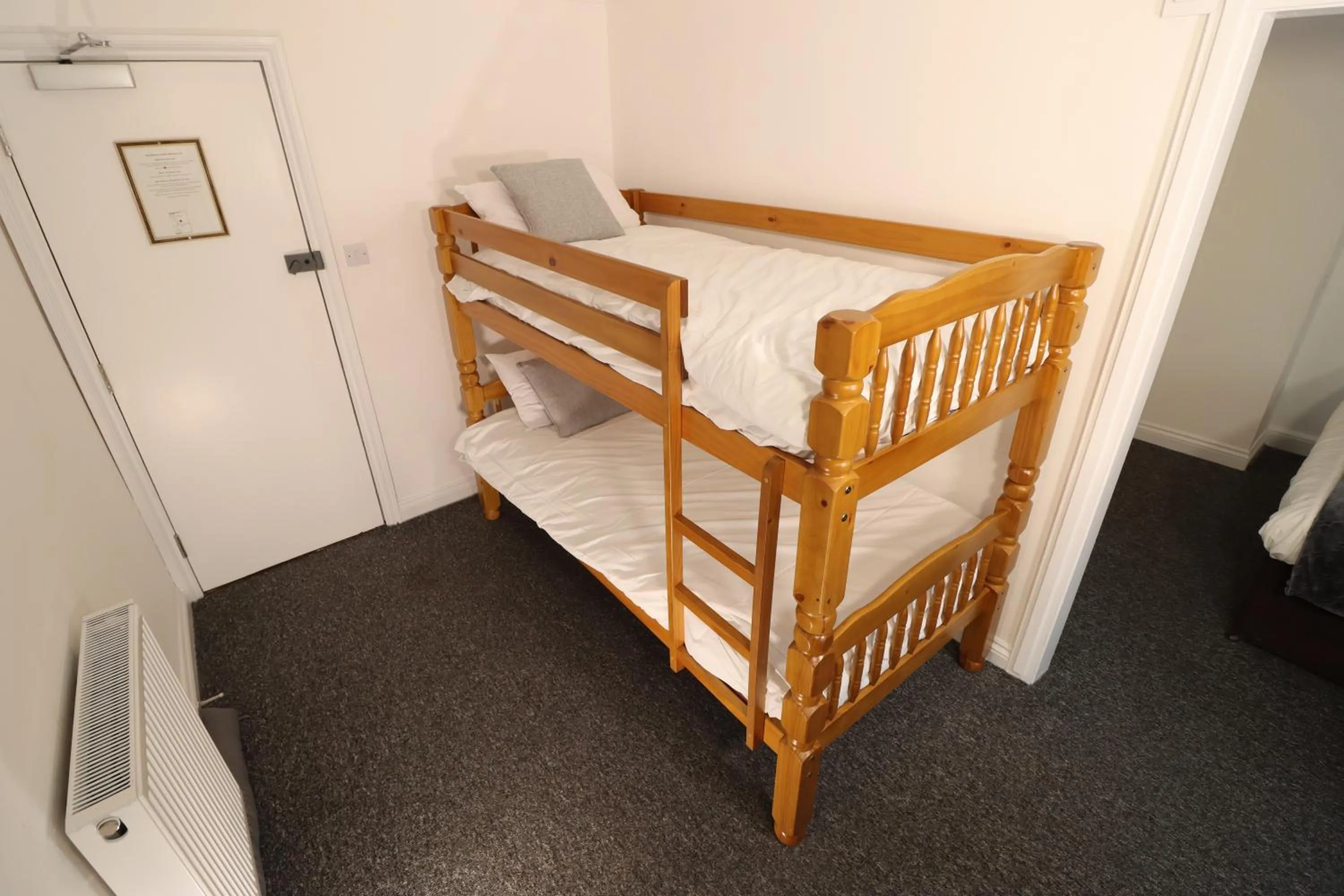 Bed in The Castle Hotel