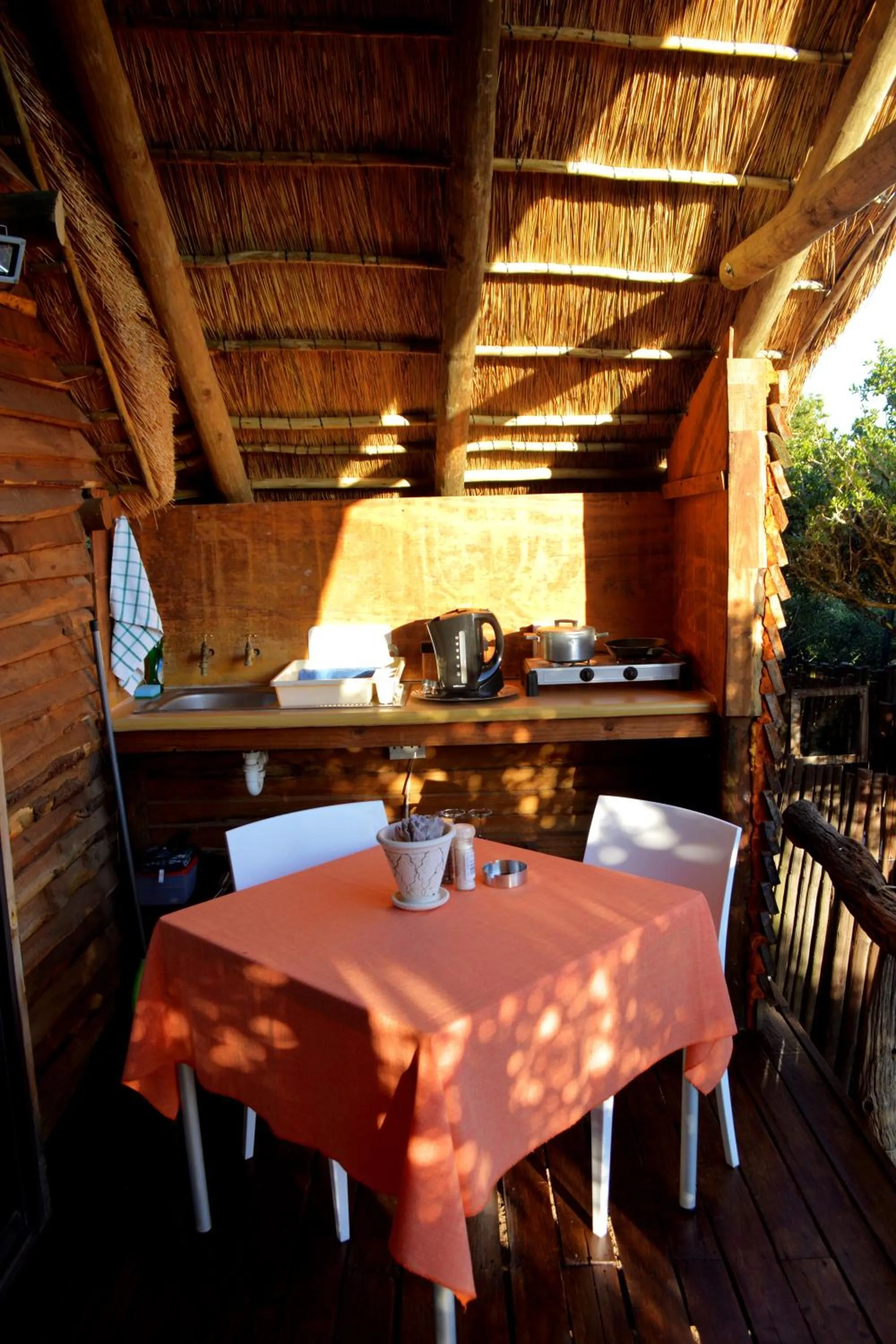 Balcony/Terrace in Addo Dung Beetle Guest Farm