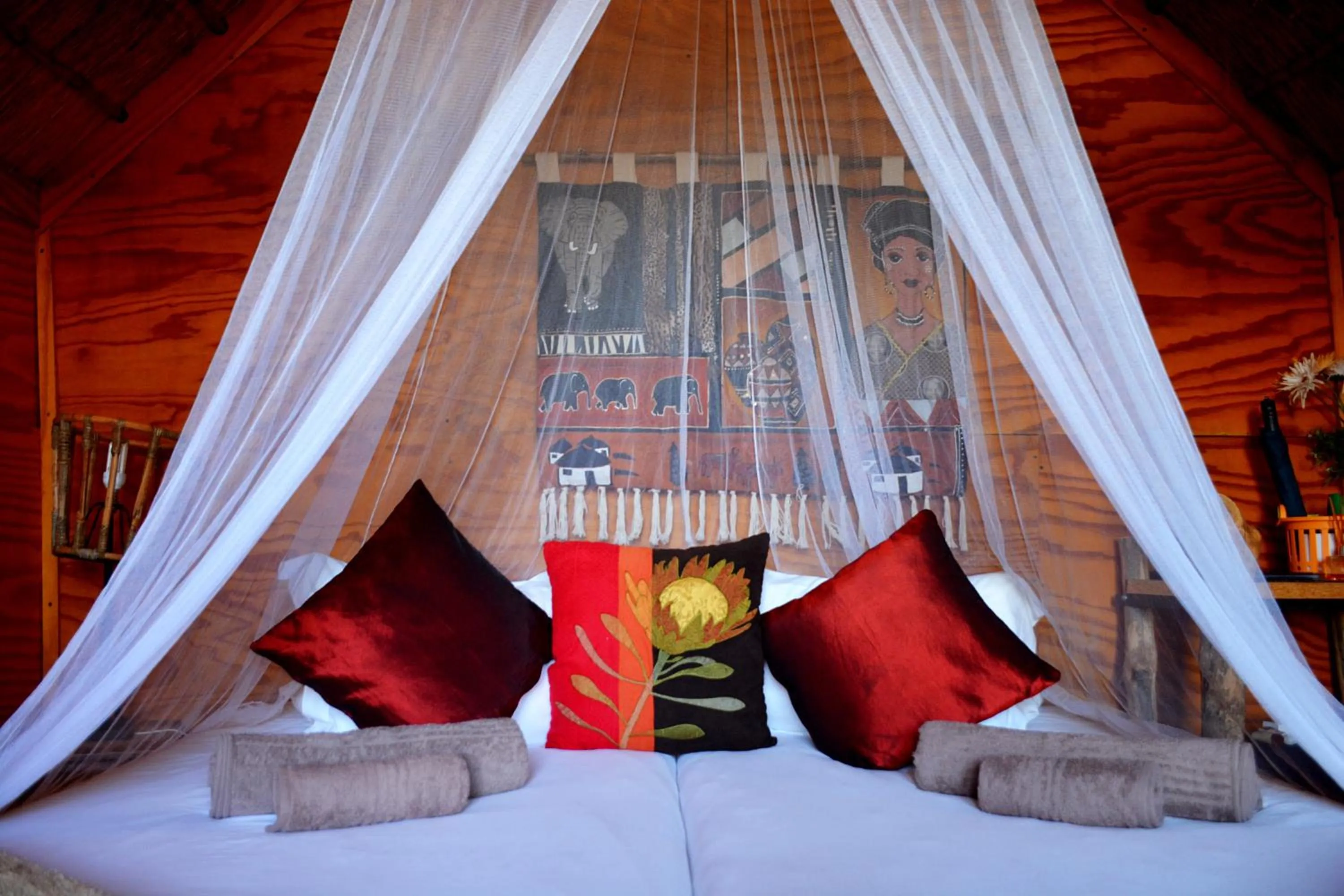 Photo of the whole room, Bed in Addo Dung Beetle Guest Farm