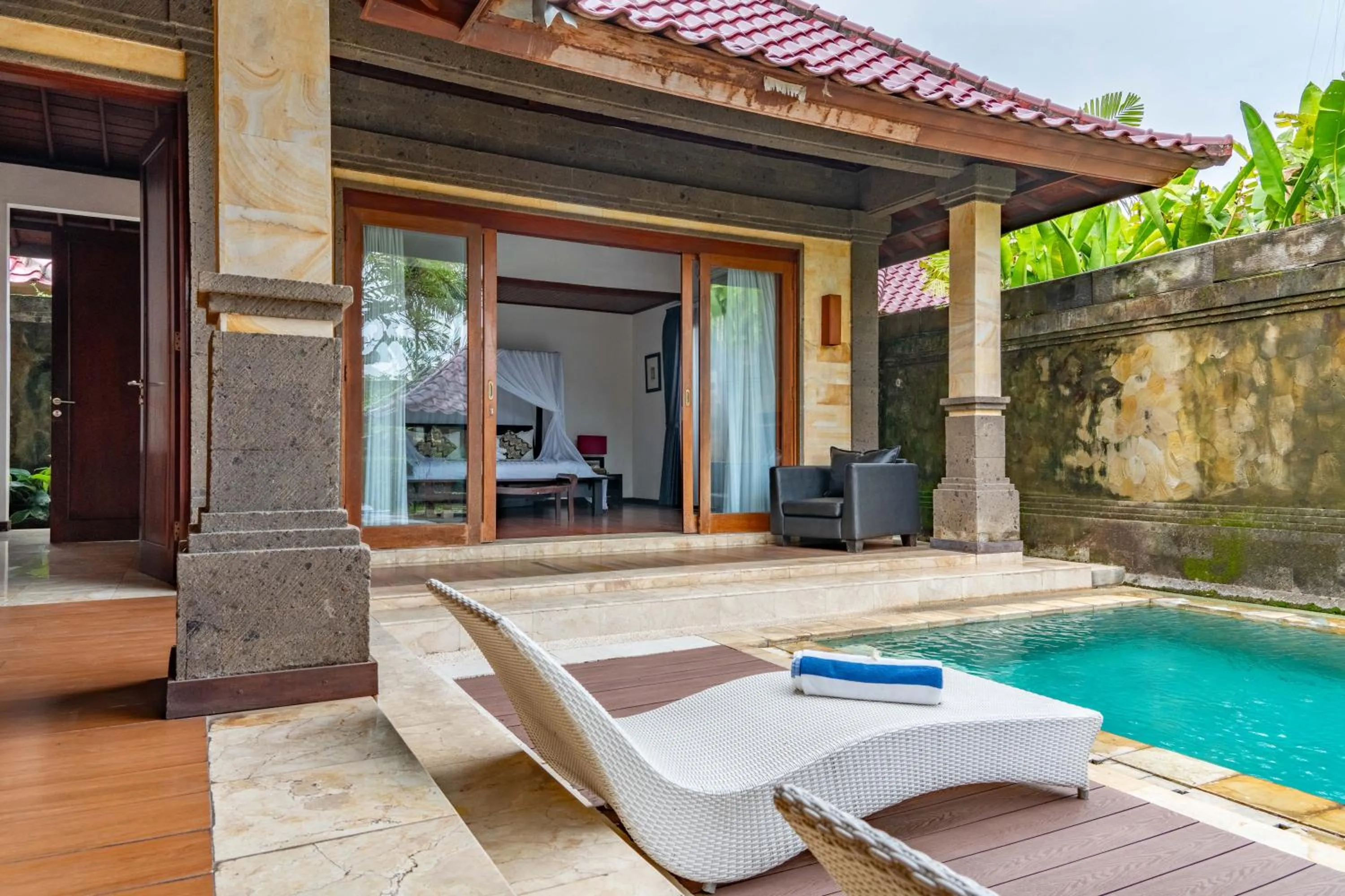 Pool view in Bali Prime Villas Seminyak by Kanaya Hospitality